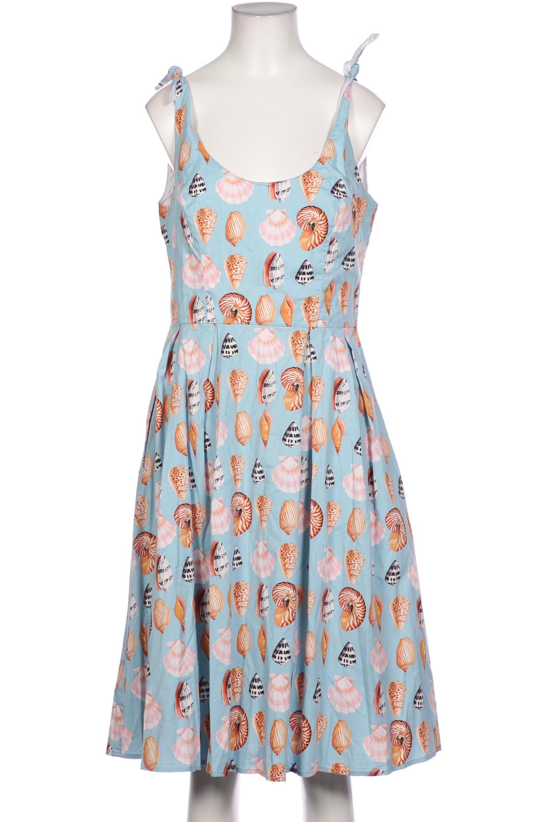 

Hell Bunny Damen Kleid, blau, Gr. 38