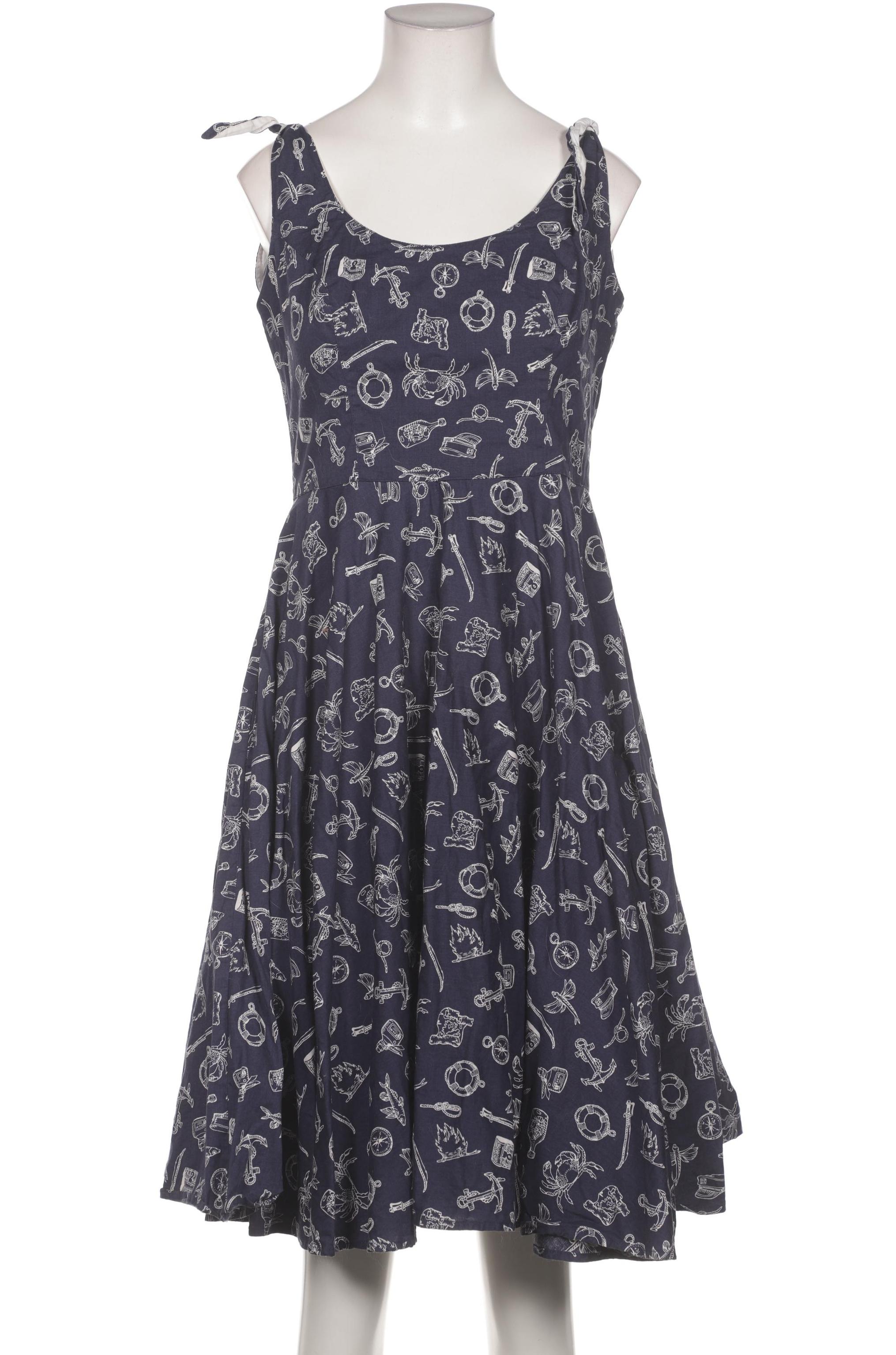 

Hell Bunny Damen Kleid, marineblau, Gr. 38