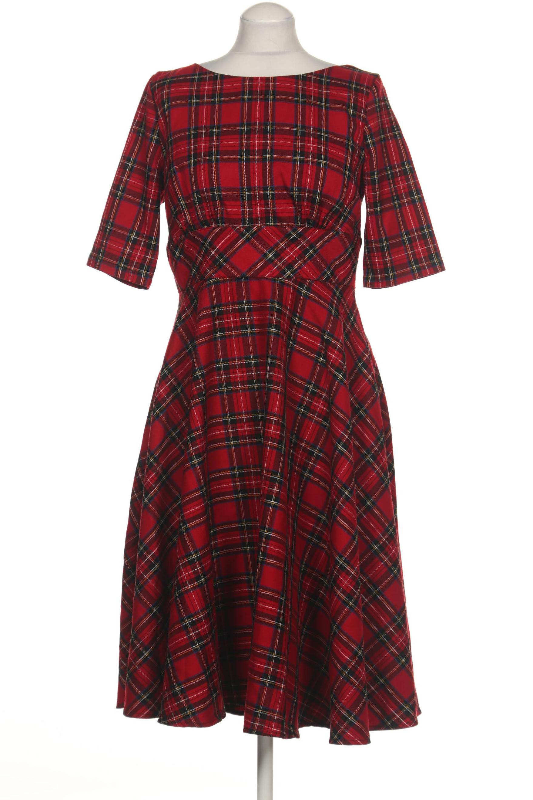 

Hell Bunny Damen Kleid, rot, Gr. 12