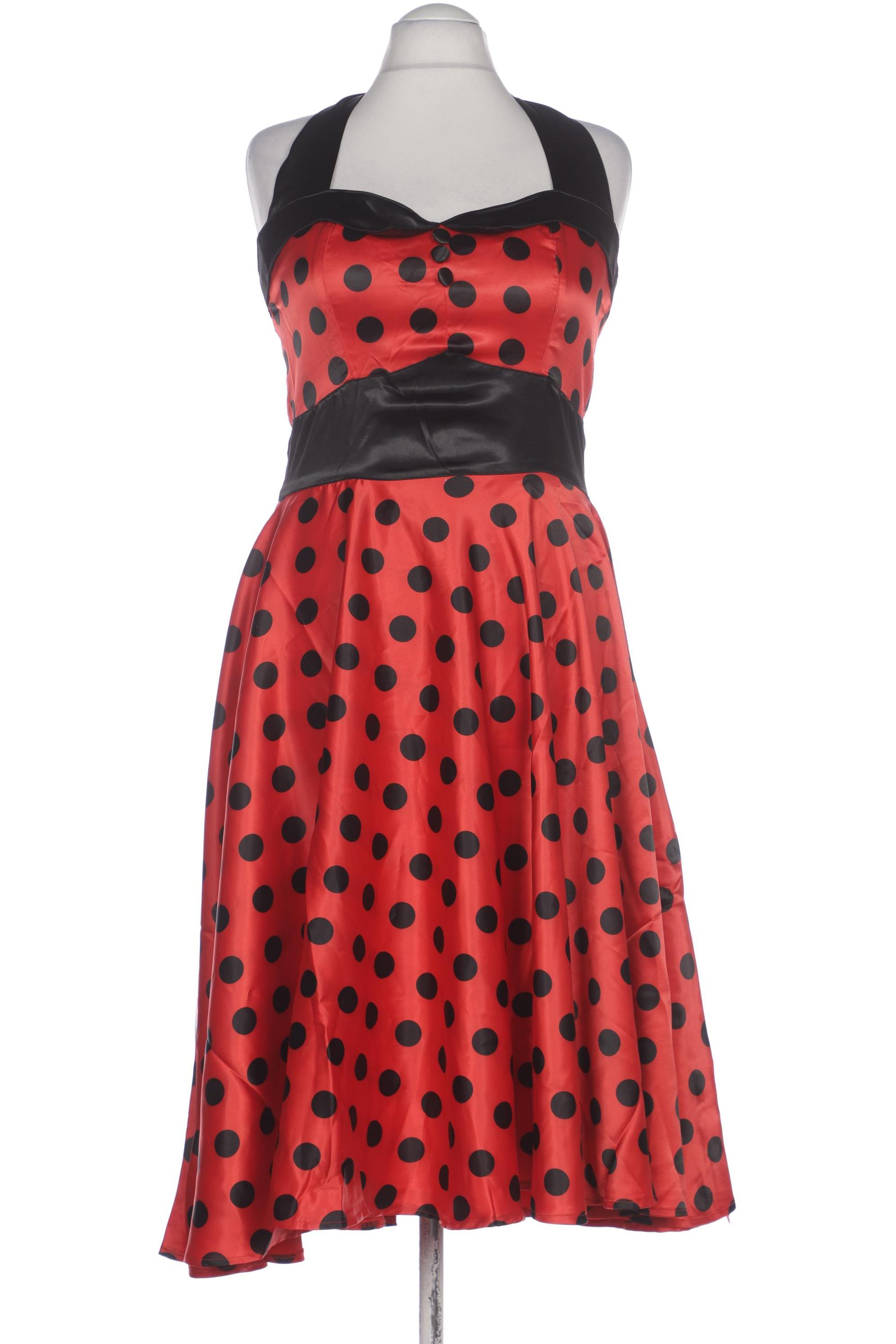 

Hell Bunny Damen Kleid, rot, Gr. 46