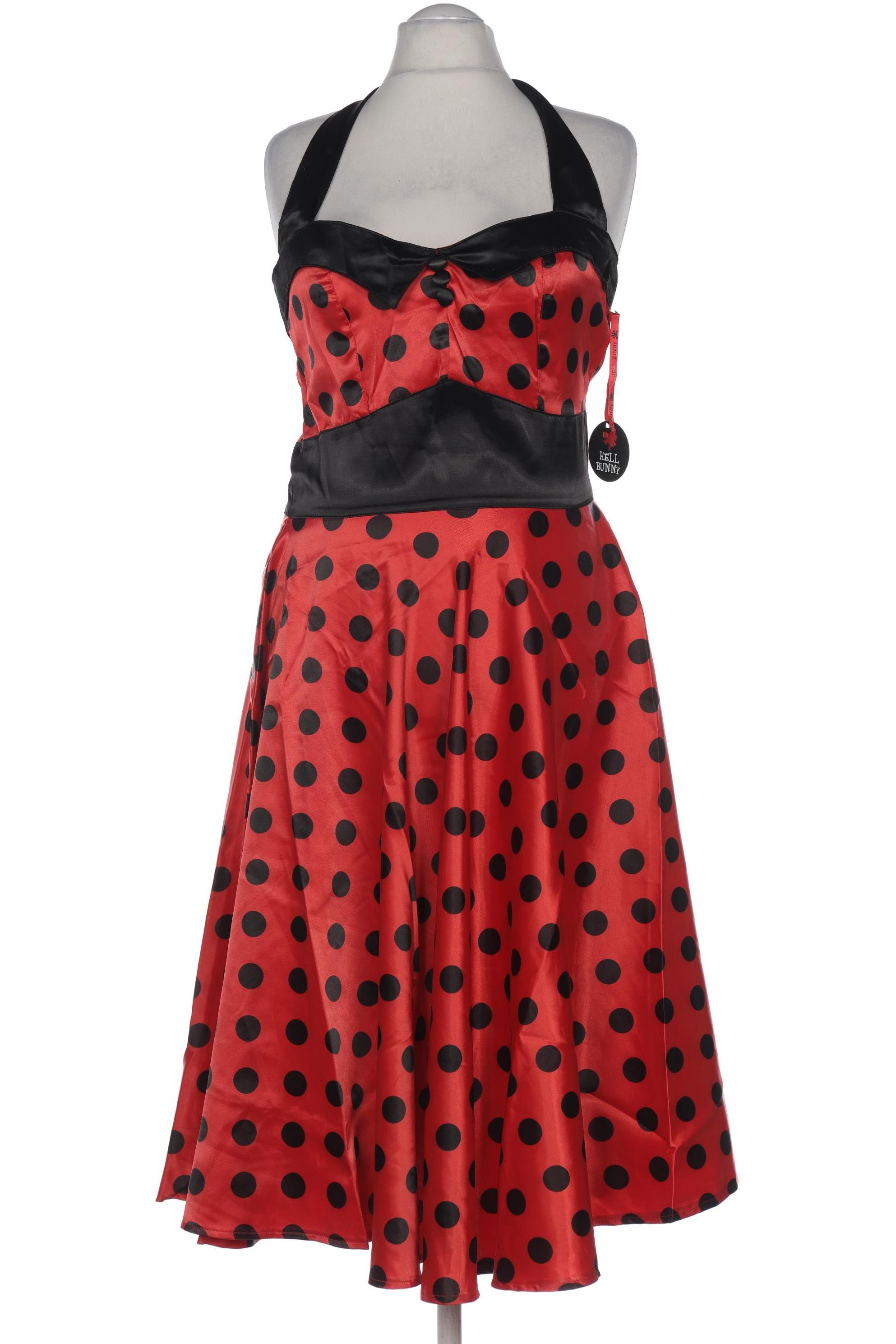 

Hell Bunny Damen Kleid, rot, Gr. 46