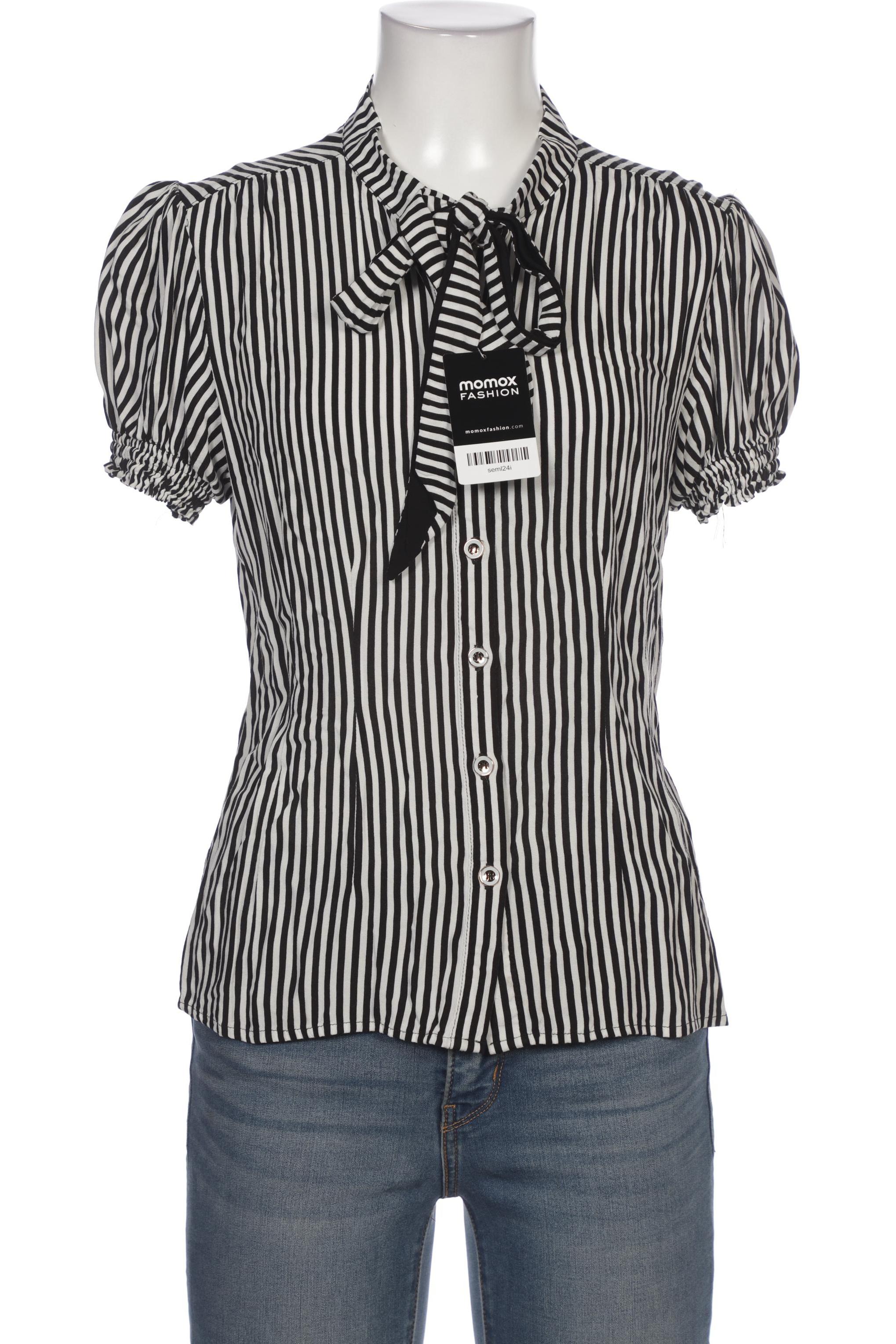 

Hell Bunny Damen Bluse, schwarz