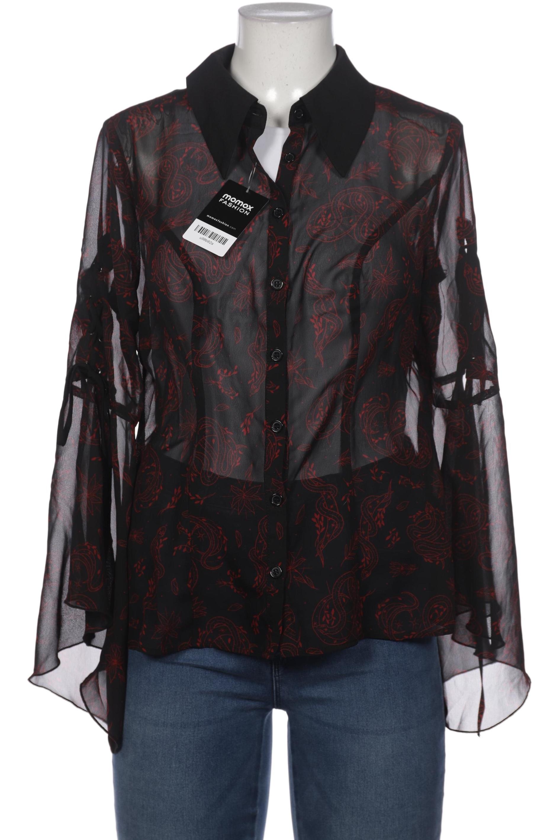 

Hell Bunny Damen Bluse, schwarz, Gr. 38
