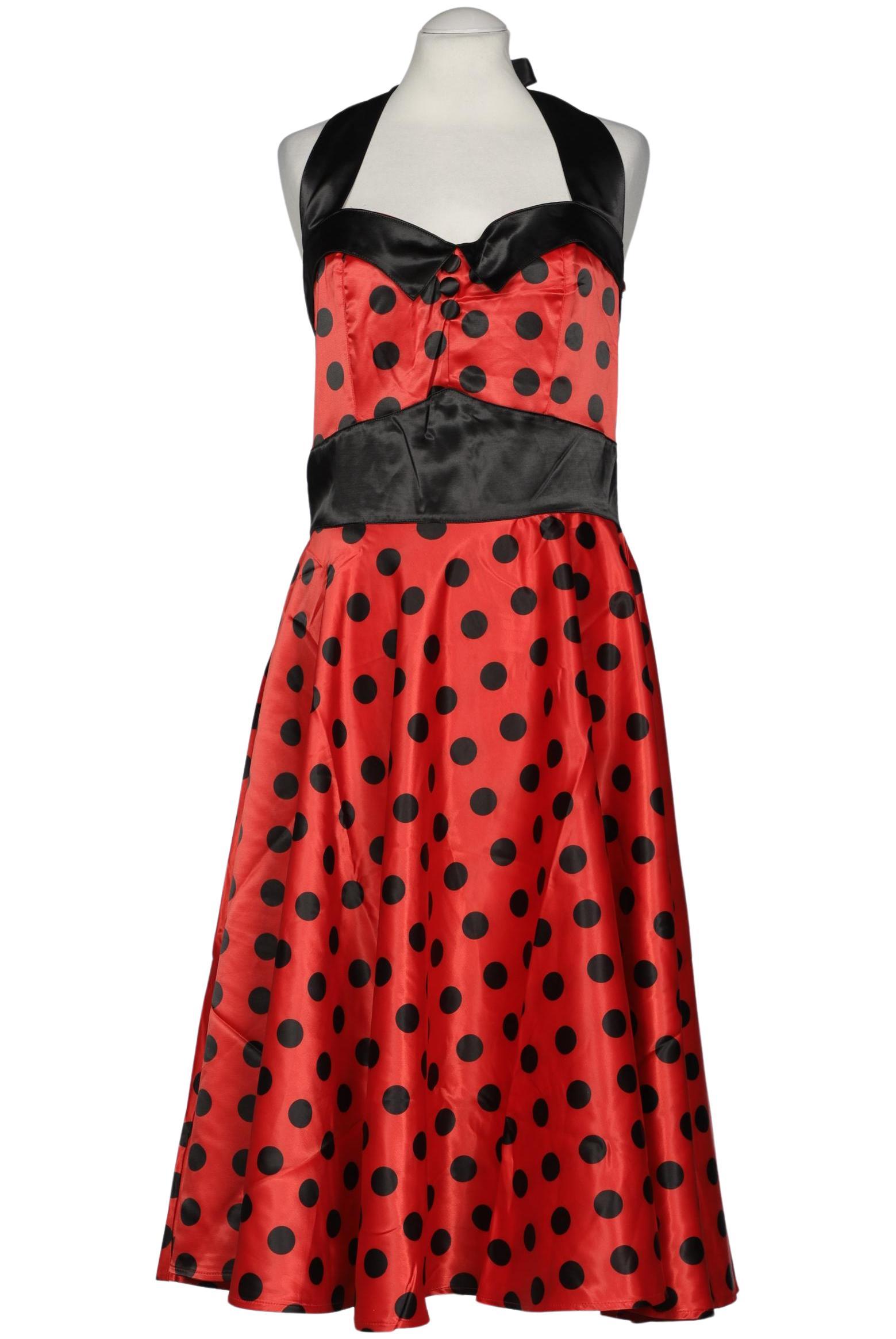 

Hell Bunny Damen Kleid, rot, Gr. 46