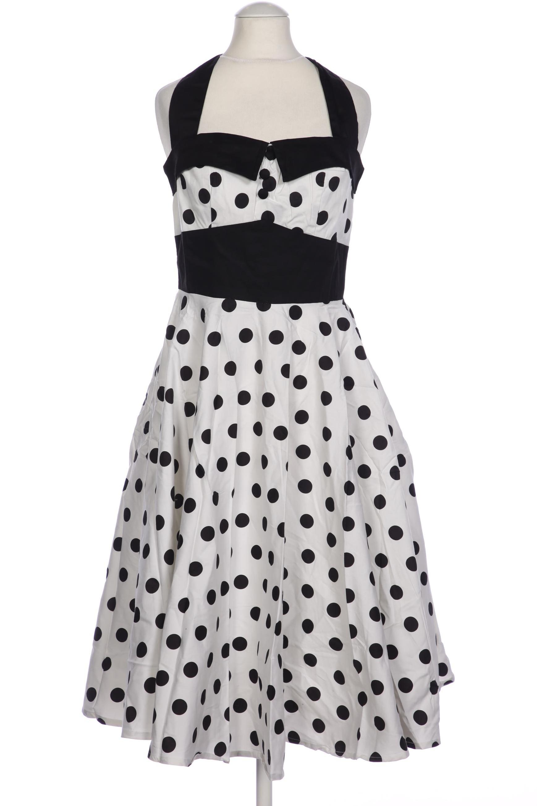 

Hell Bunny Damen Kleid, weiß, Gr. 36