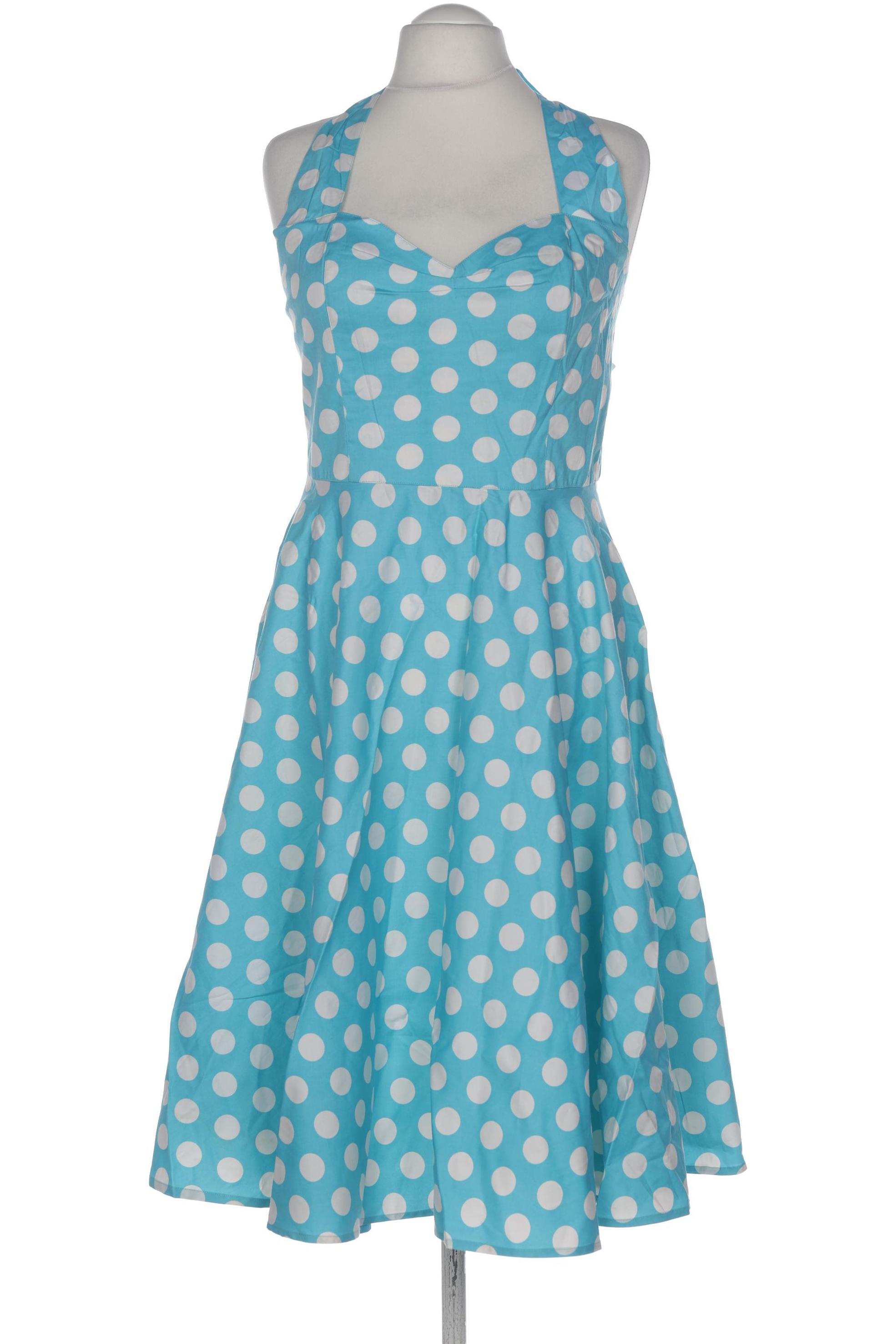 

Hell Bunny Damen Kleid, blau