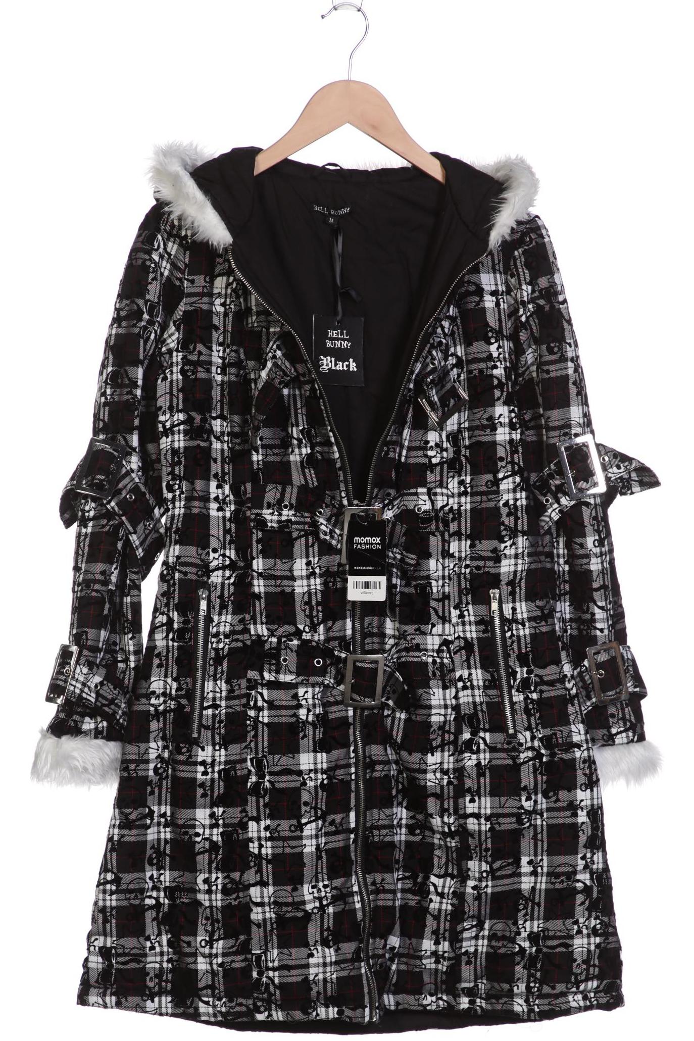 

Hell Bunny Damen Mantel, schwarz