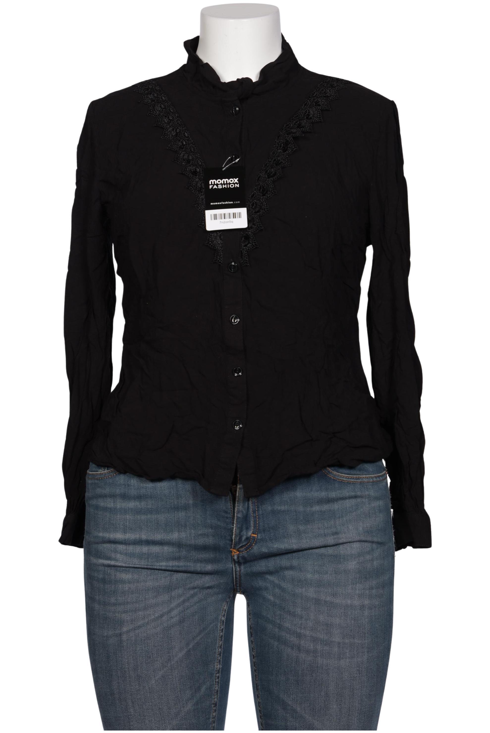 

Hell Bunny Damen Bluse, schwarz, Gr. 14