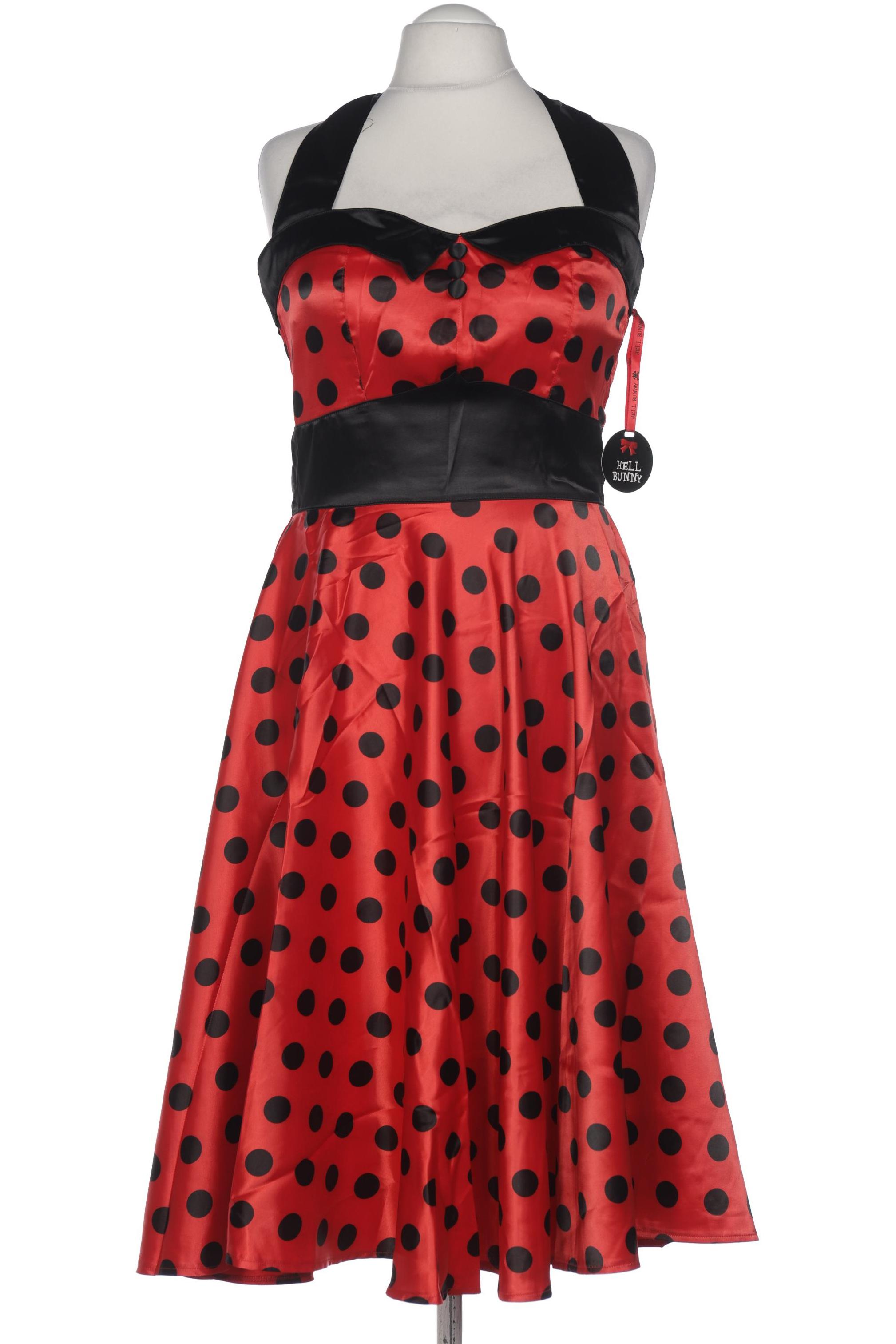 

Hell Bunny Damen Kleid, rot, Gr. 46
