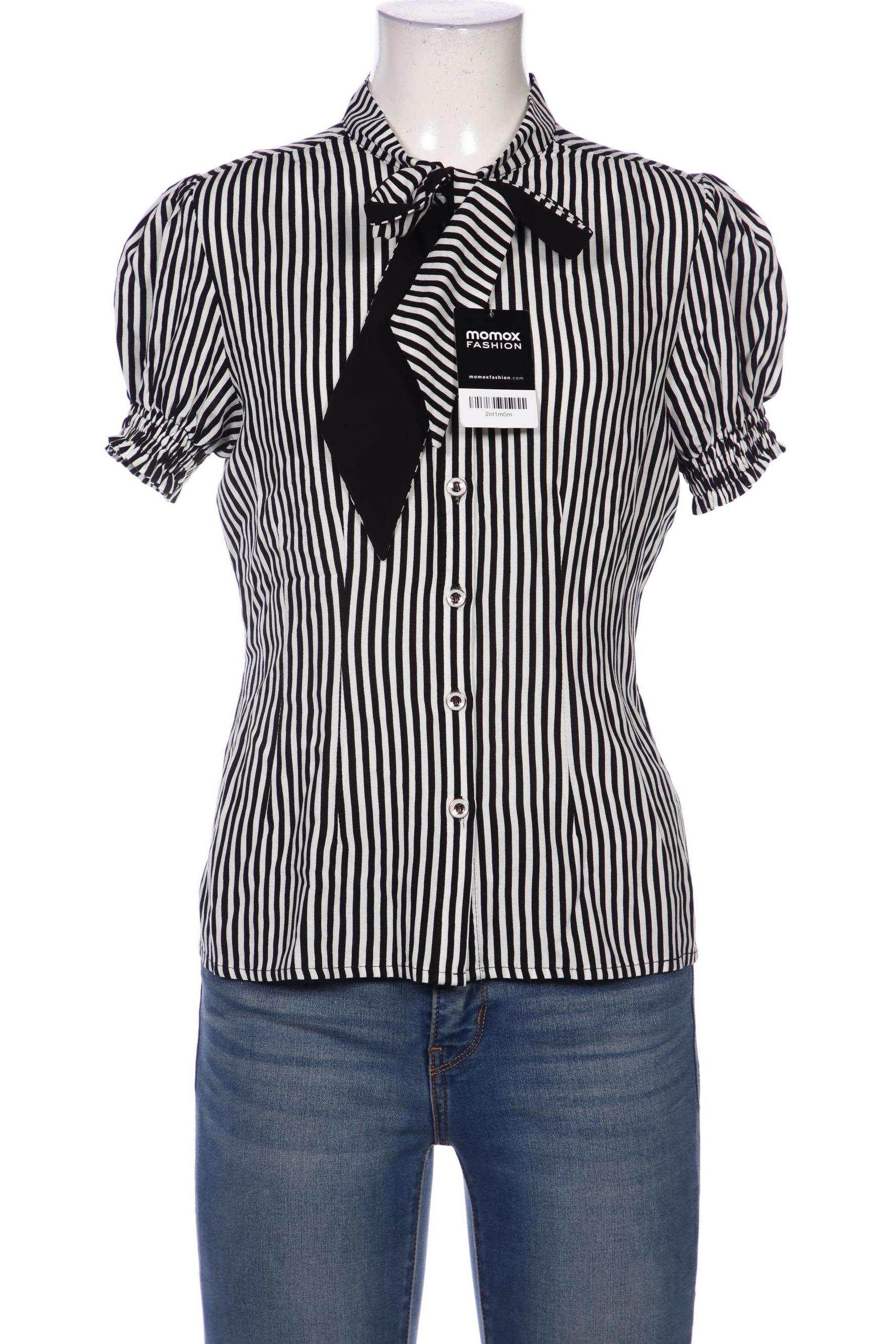 

Hell Bunny Damen Bluse, schwarz, Gr. 8