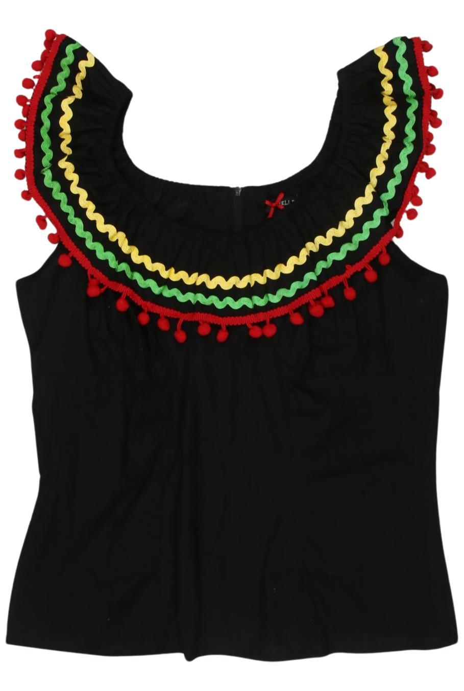 

Hell Bunny Damen Top, mehrfarbig, Gr. 38