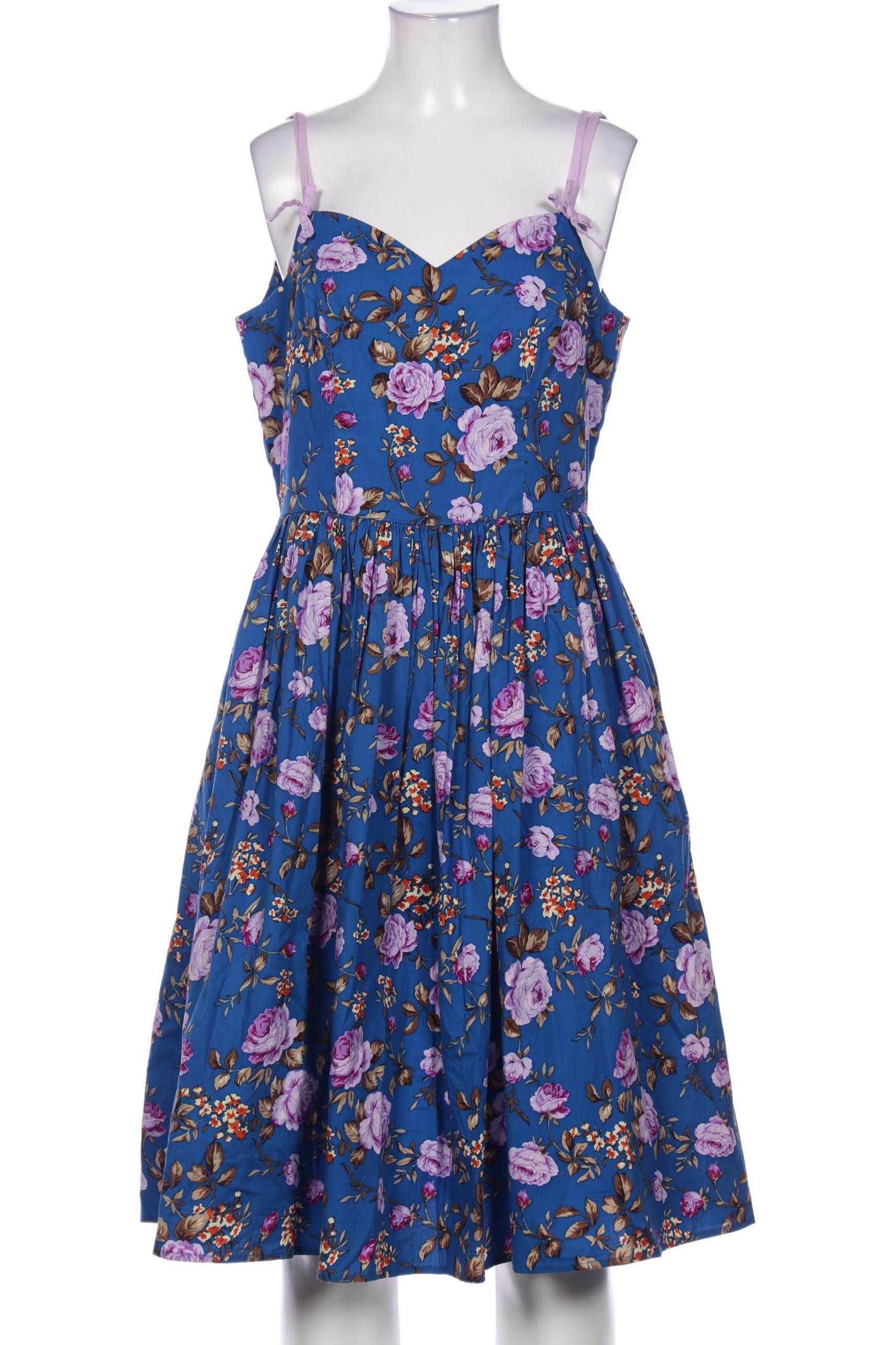 

Hell Bunny Damen Kleid, blau, Gr. 10