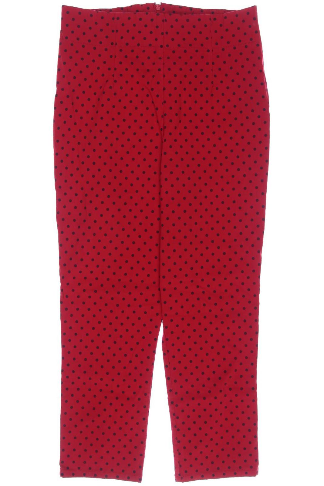 

Hell Bunny Damen Stoffhose, rot
