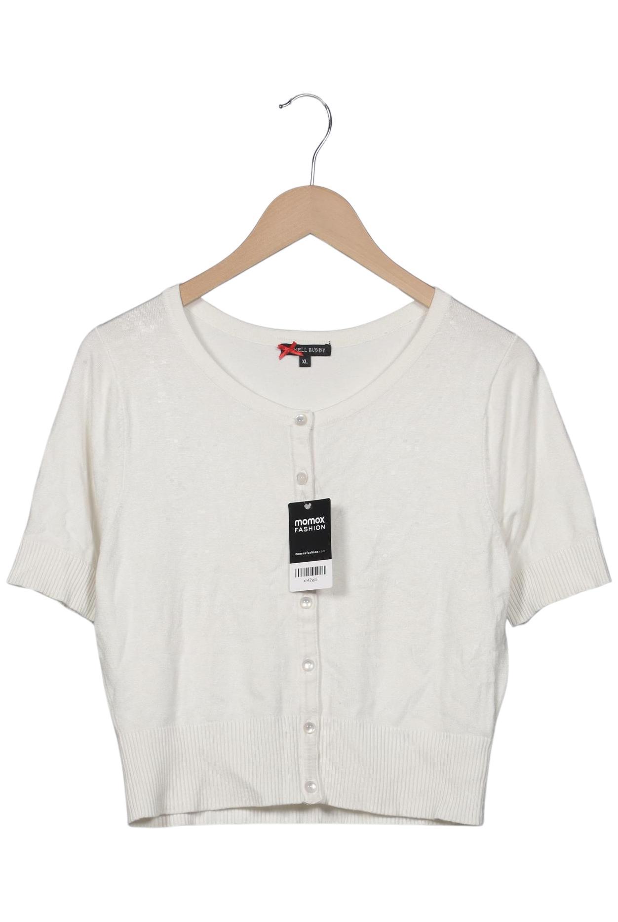 

Hell Bunny Damen Strickjacke, cremeweiß, Gr. 44