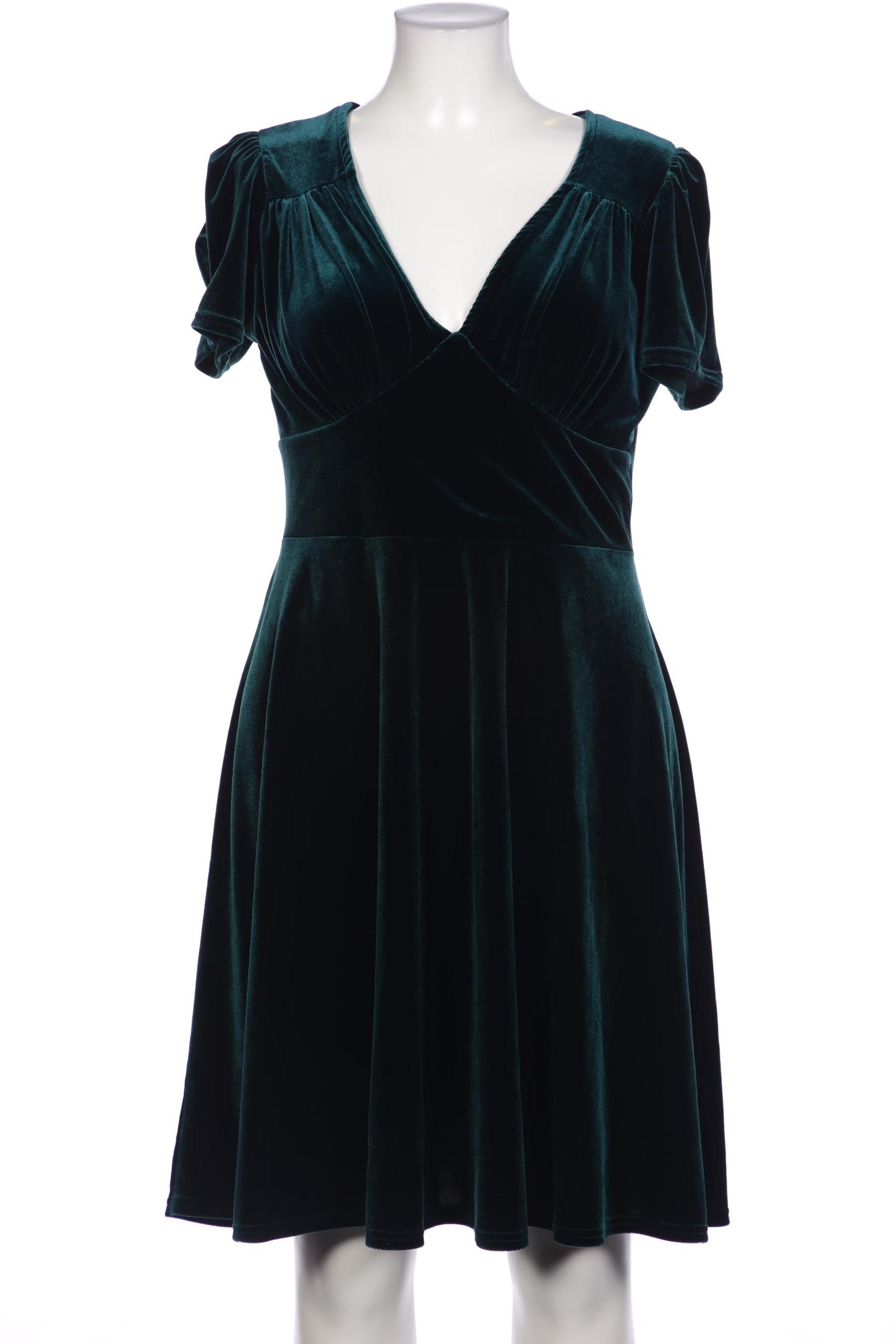 

Hell Bunny Damen Kleid, grün, Gr. 16