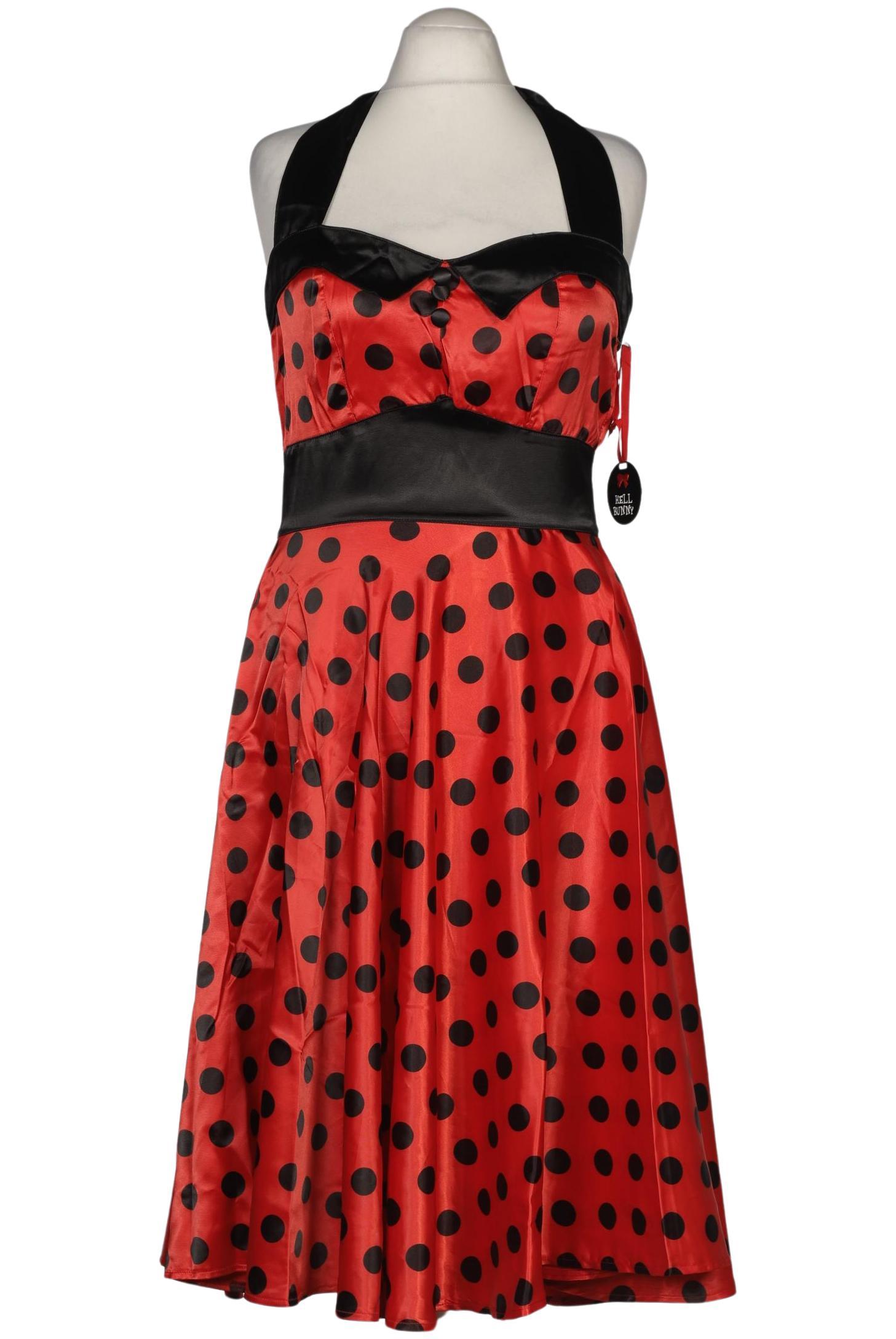 

Hell Bunny Damen Kleid, rot, Gr. 46