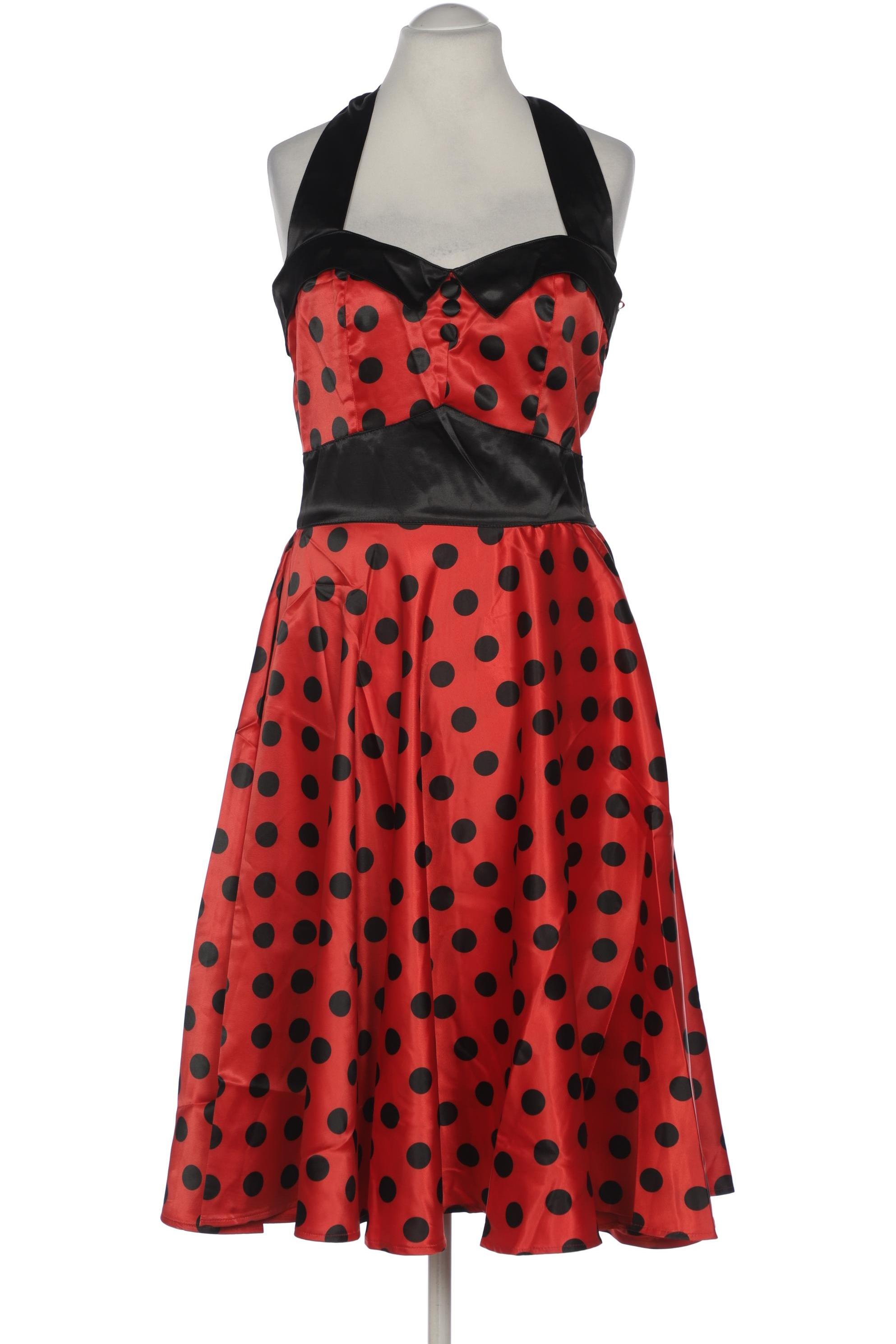 

Hell Bunny Damen Kleid, rot, Gr. 46