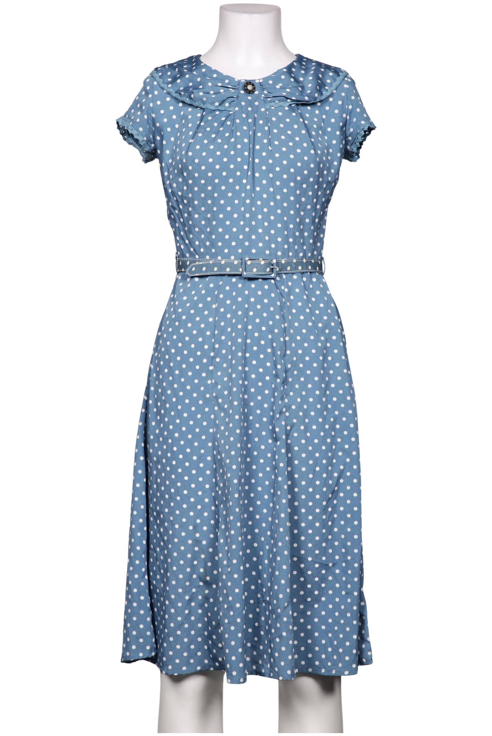 

Hell Bunny Damen Kleid, blau, Gr. 34