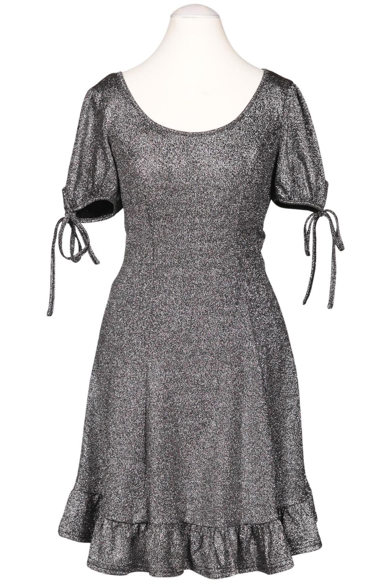 

Hell Bunny Damen Kleid, silber, Gr. 8