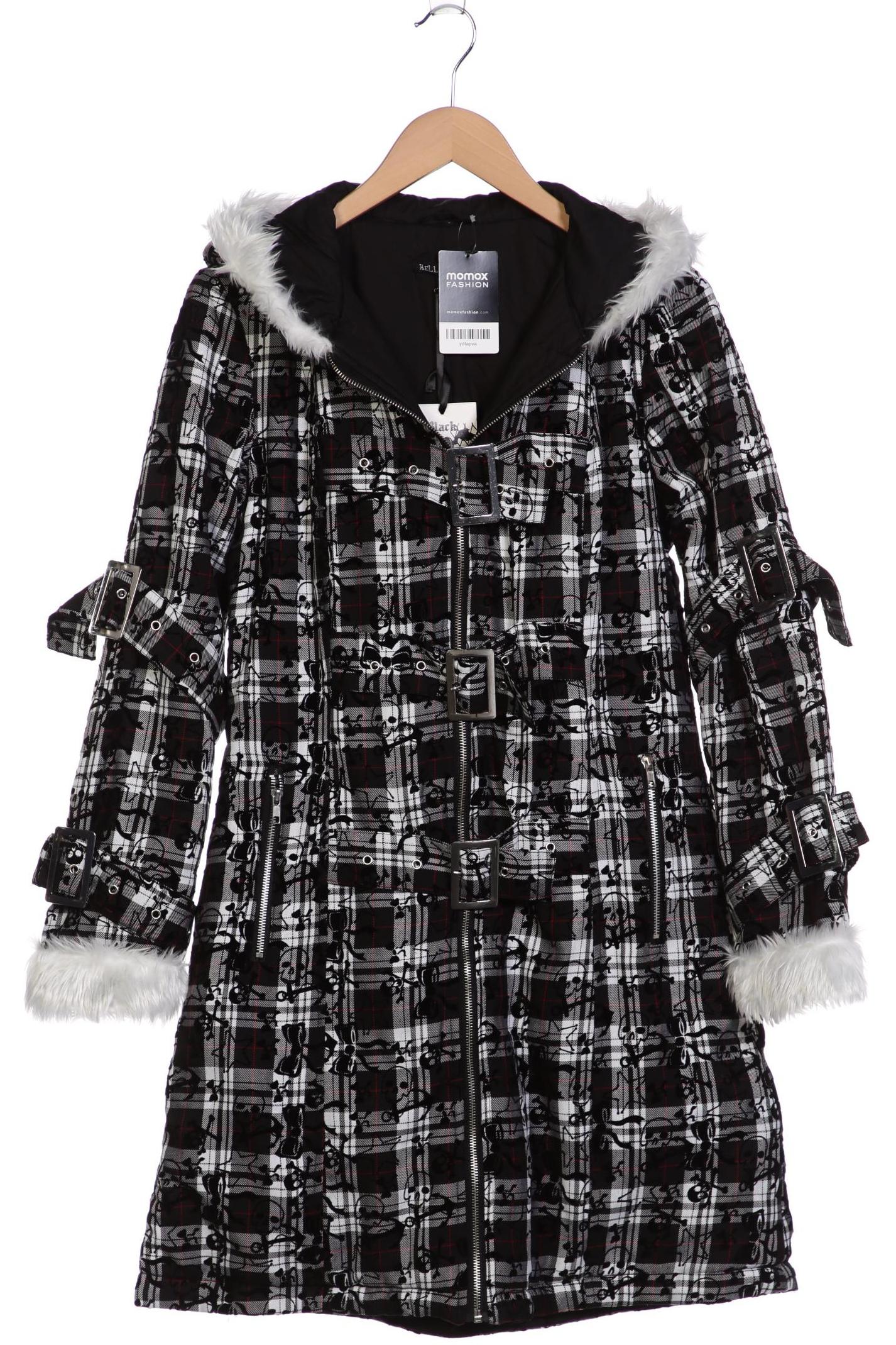 

Hell Bunny Damen Jacke, schwarz, Gr. 38