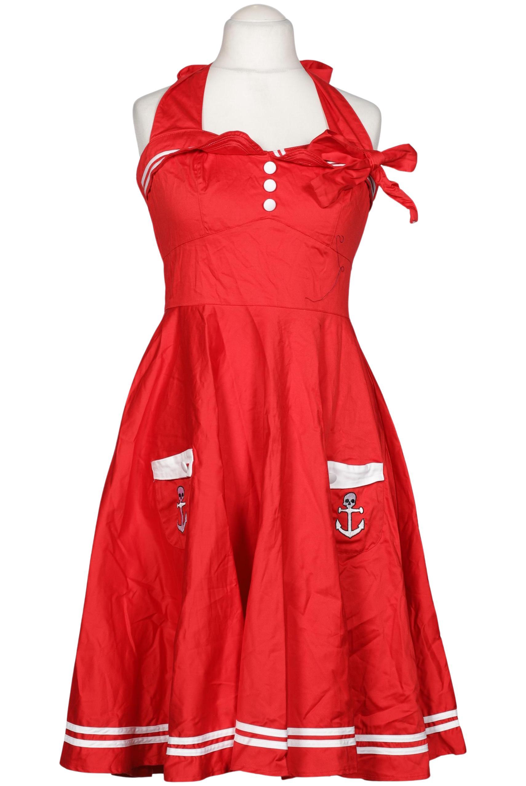 

Hell Bunny Damen Kleid, rot, Gr. 42