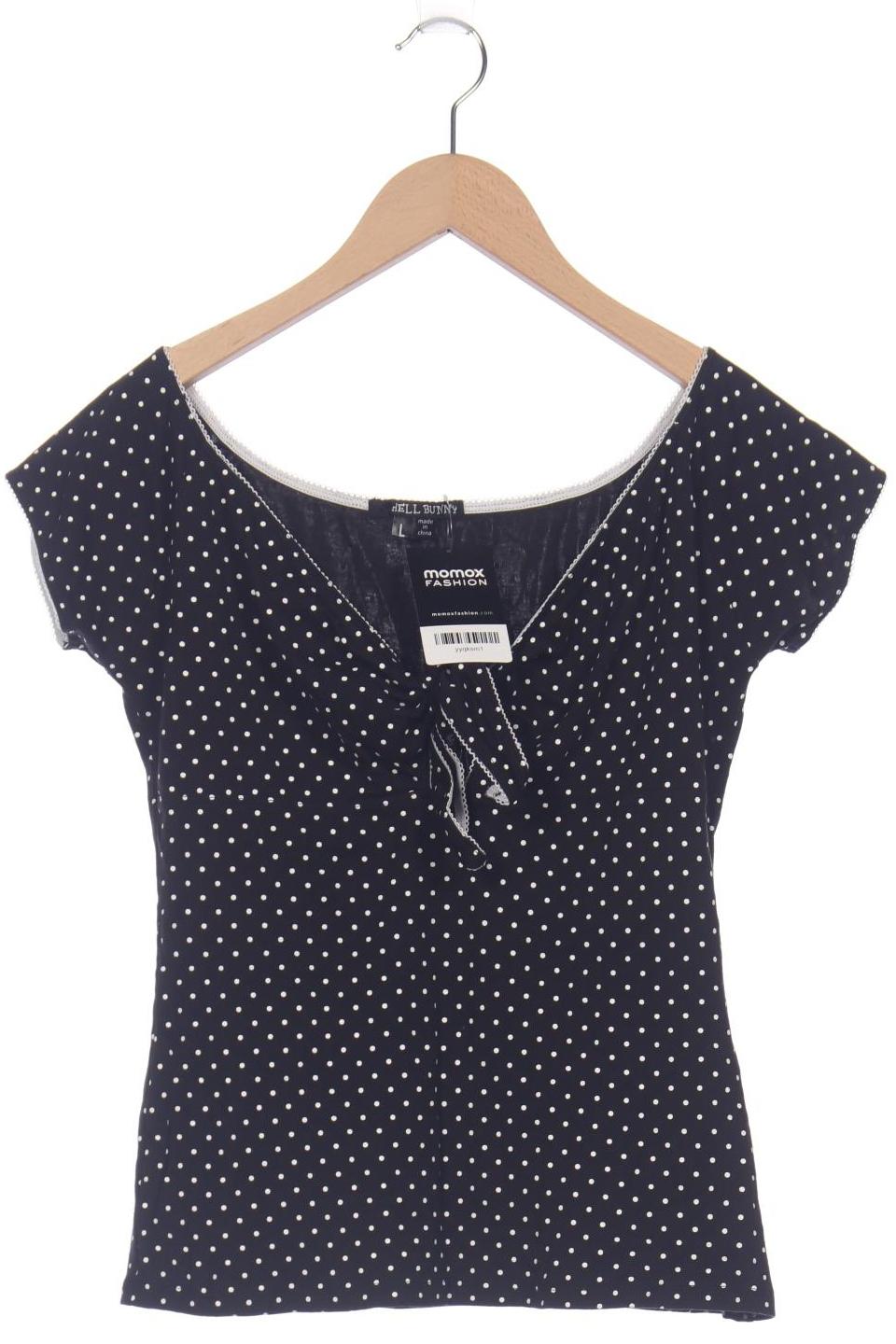 

Hell Bunny Damen T-Shirt, schwarz, Gr. 42