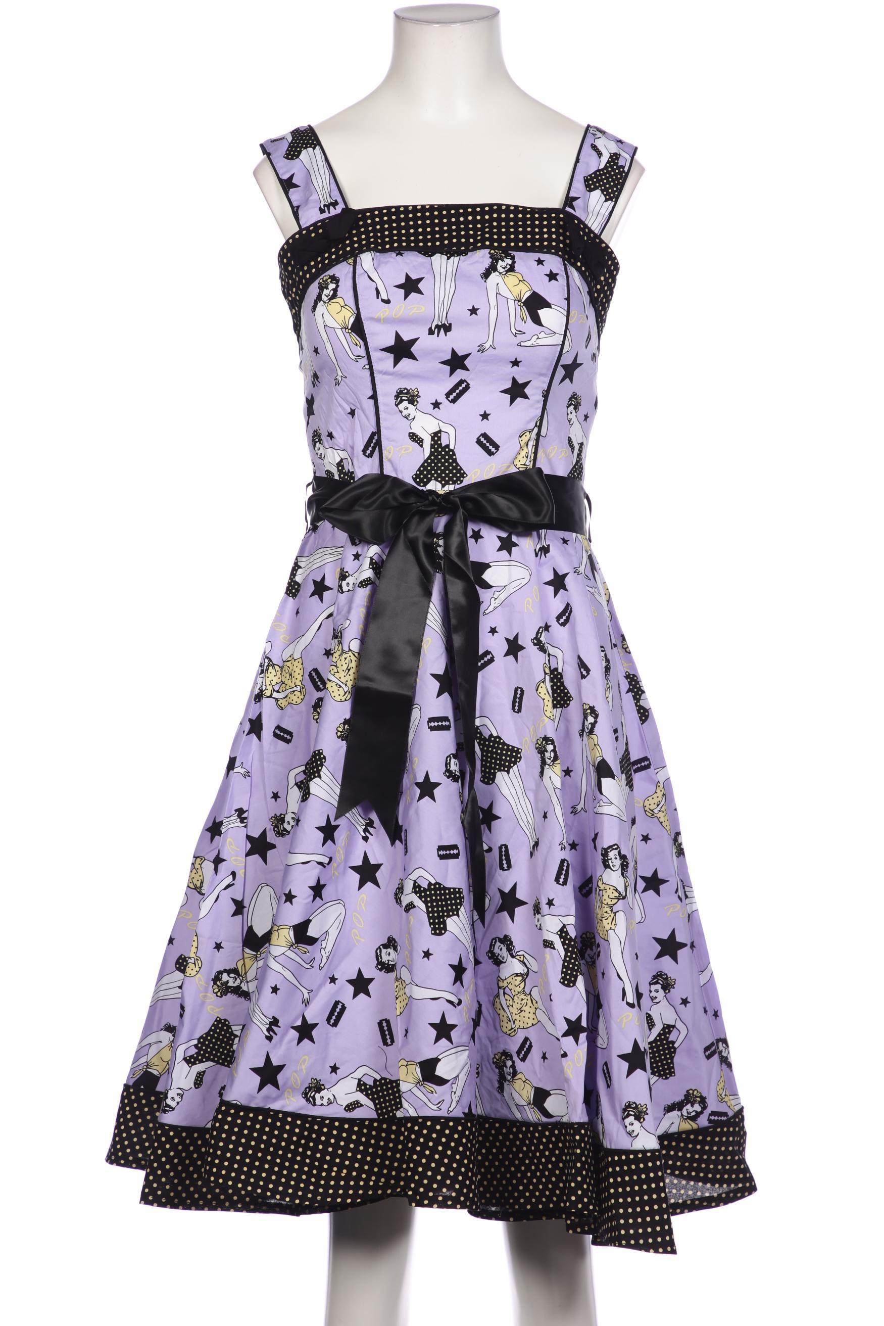 

Hell Bunny Damen Kleid, flieder, Gr. 36