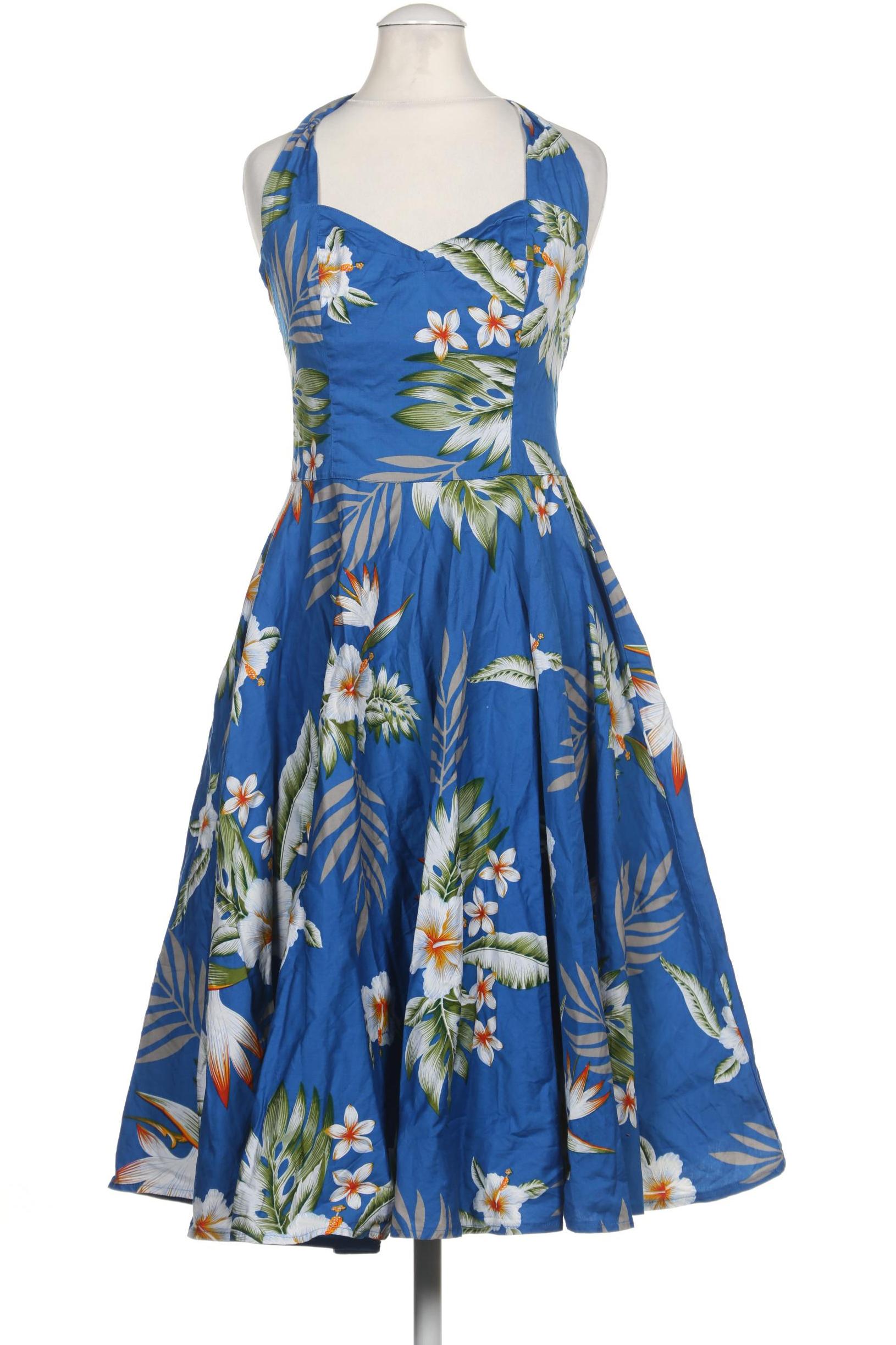 

Hell Bunny Damen Kleid, blau