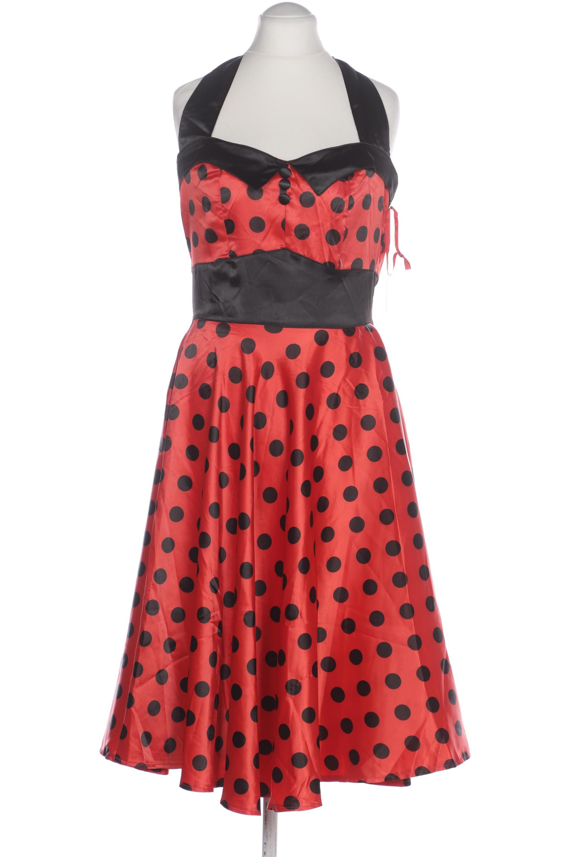 

Hell Bunny Damen Kleid, rot, Gr. 46