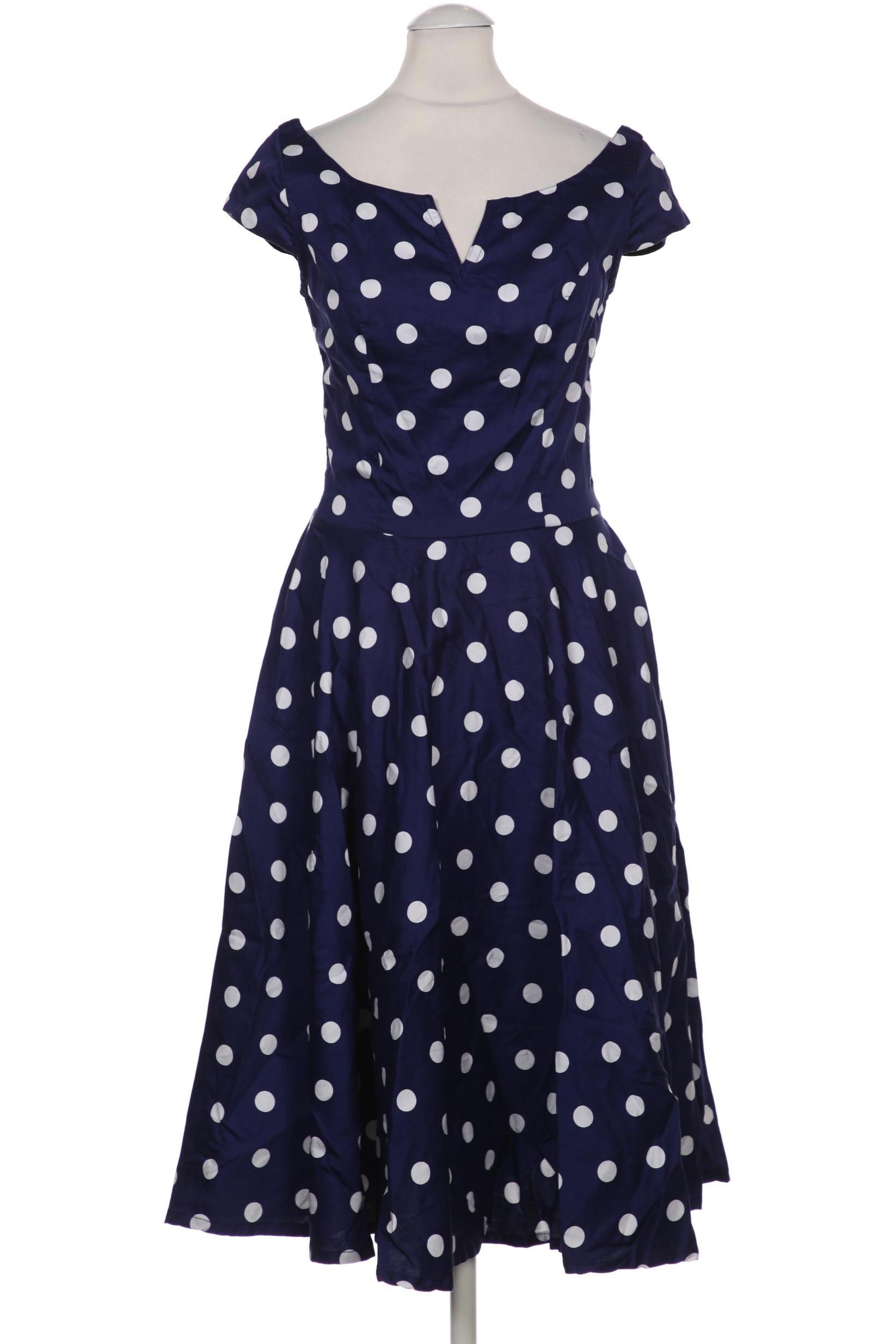 

Hell Bunny Damen Kleid, blau
