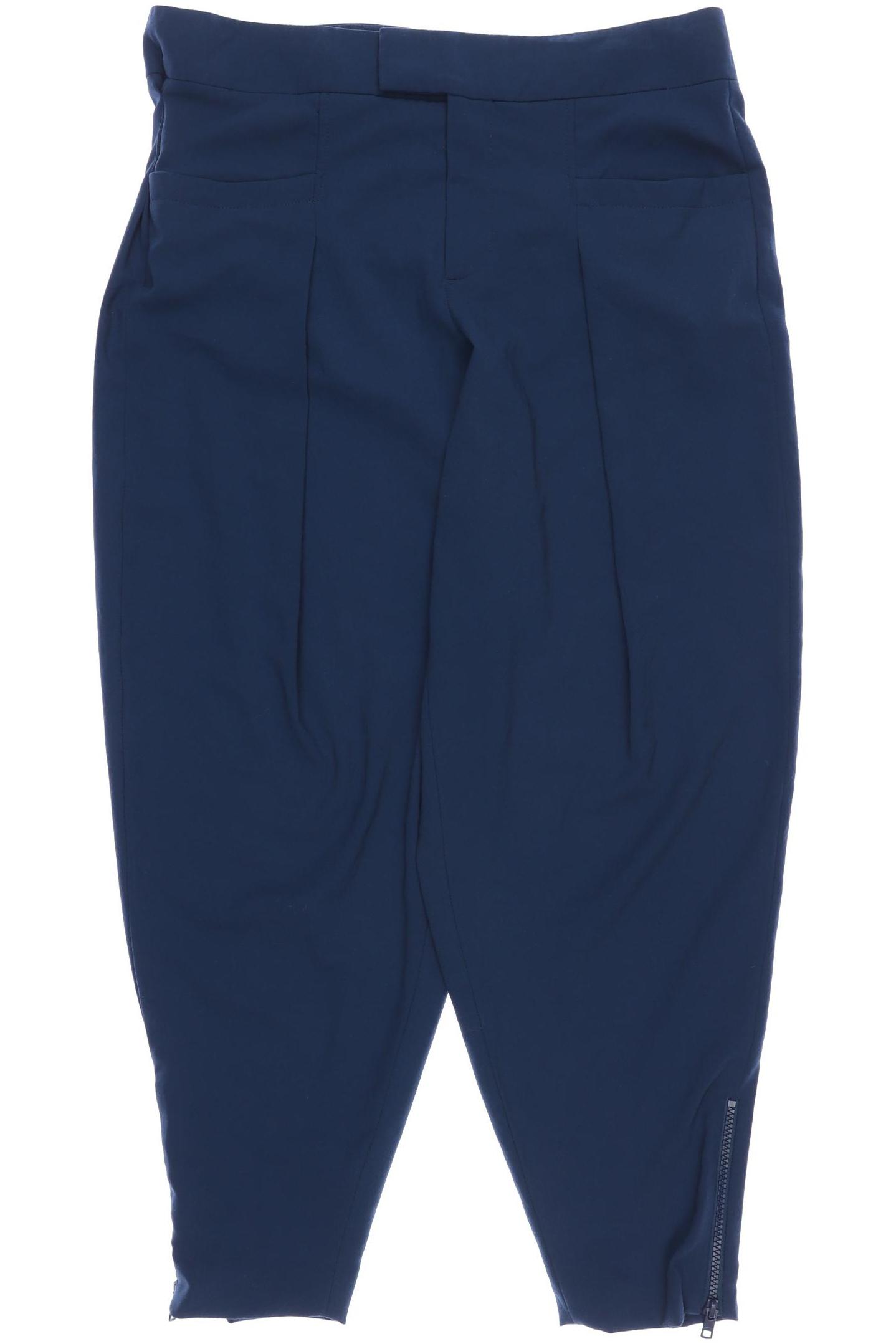 

Helmut Lang Damen Stoffhose, marineblau, Gr. 6