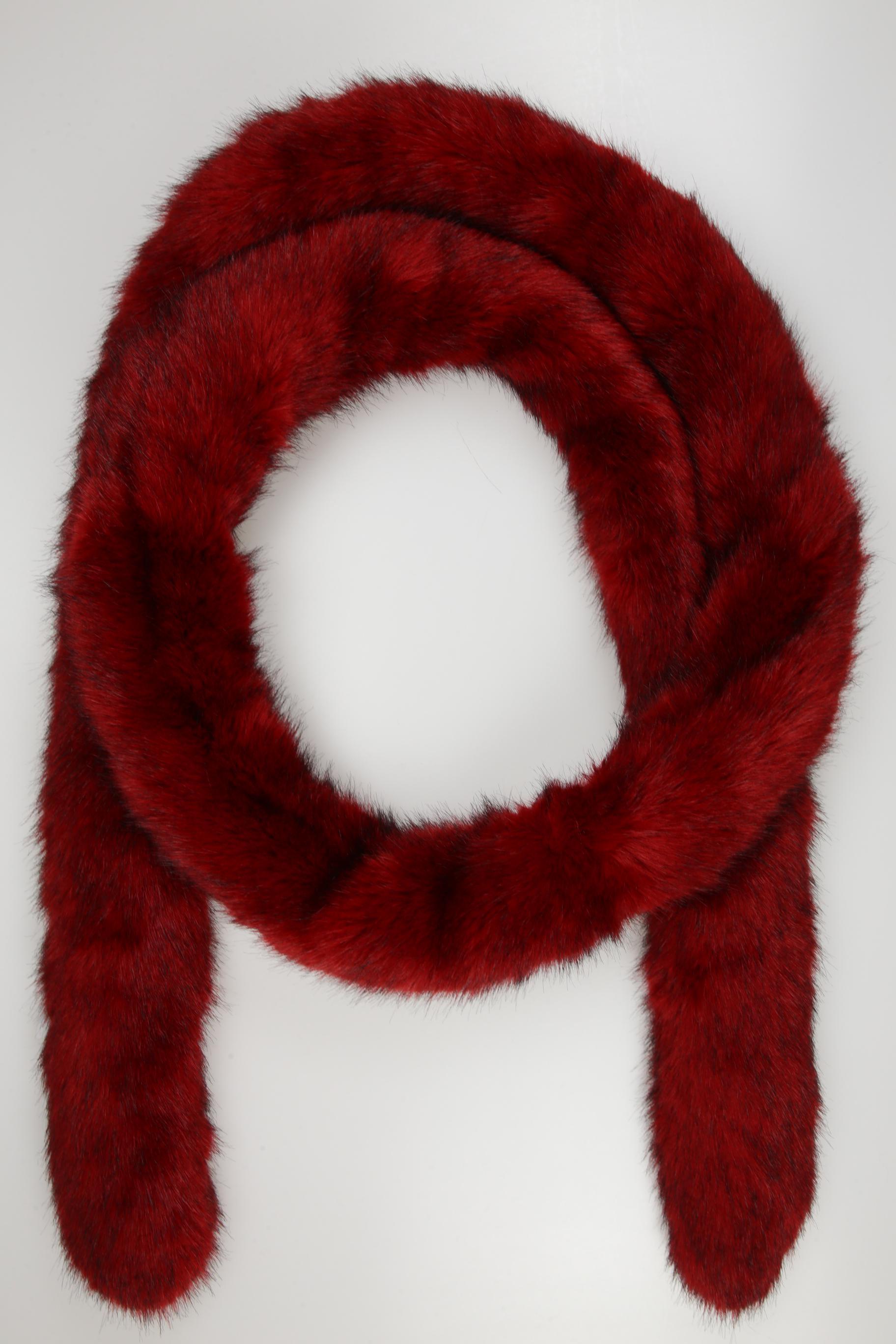 

Helmut Lang Damen Schal, rot, Gr.