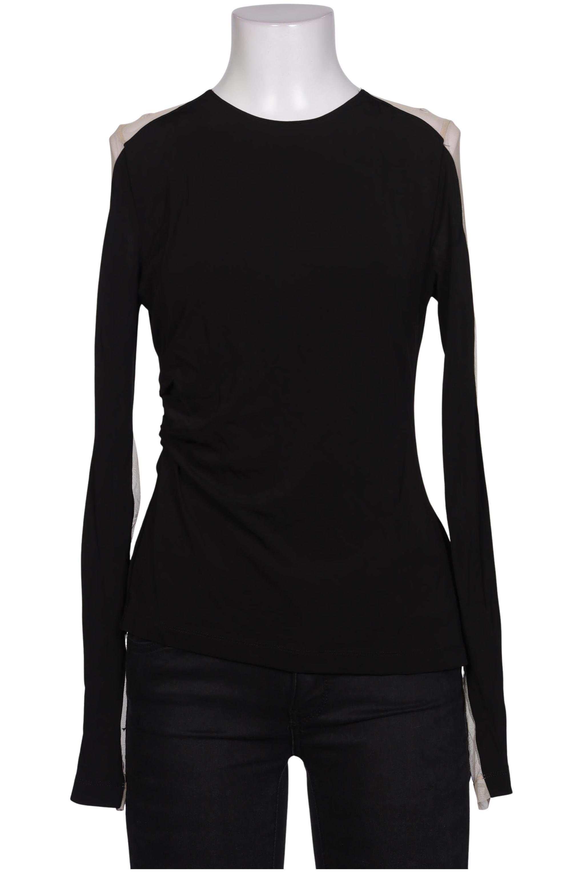 

Helmut Lang Damen Langarmshirt, schwarz, Gr. 42