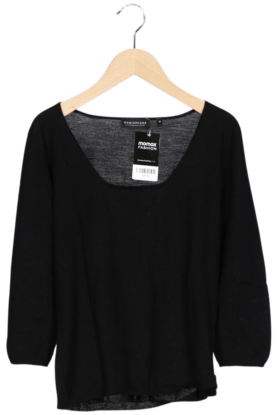 

Hemisphere Damen Langarmshirt, schwarz, Gr. 38