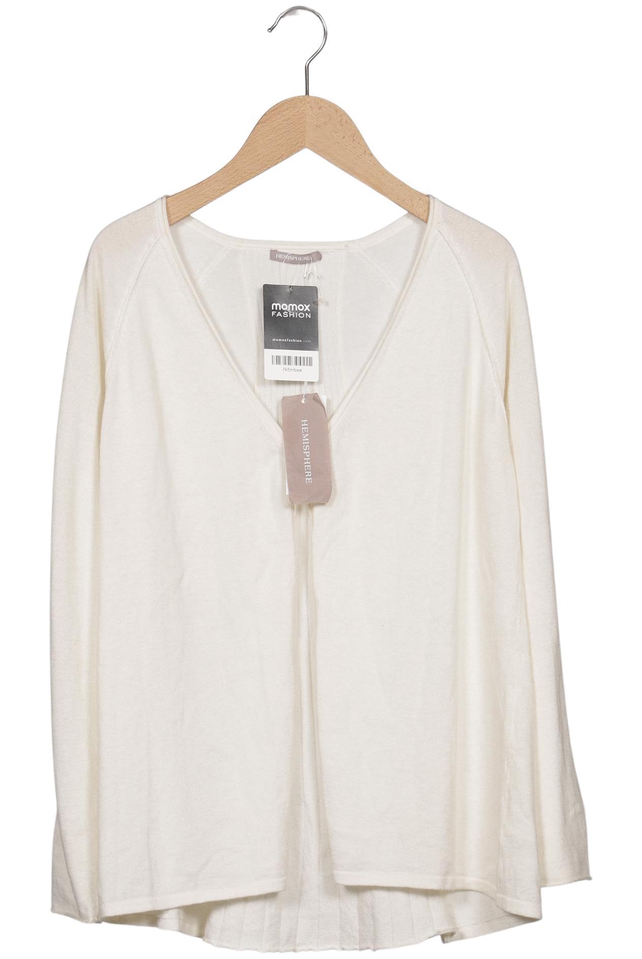 

Hemisphere Damen Strickjacke, cremeweiß, Gr. 34