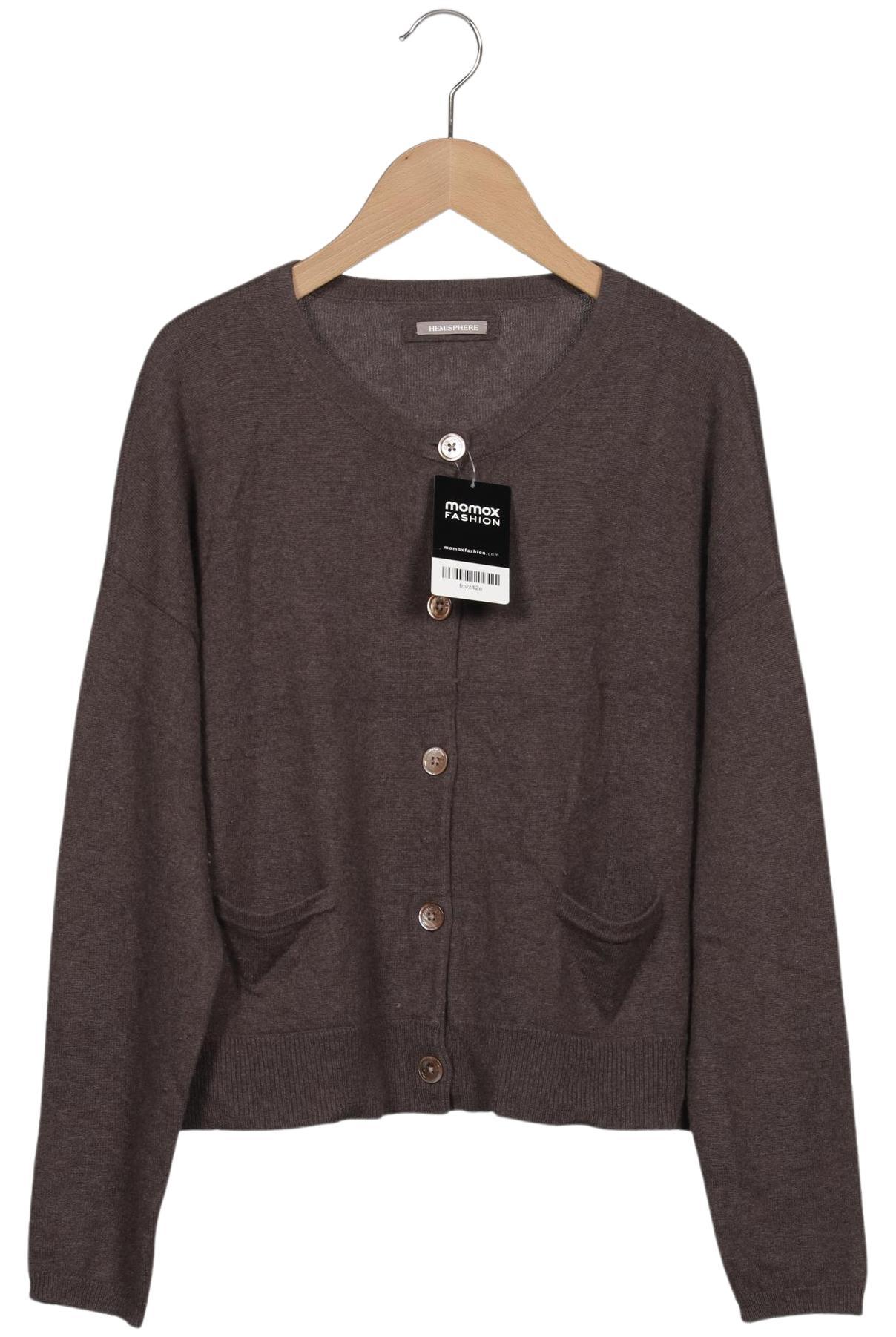 

Hemisphere Damen Strickjacke, braun, Gr. 38