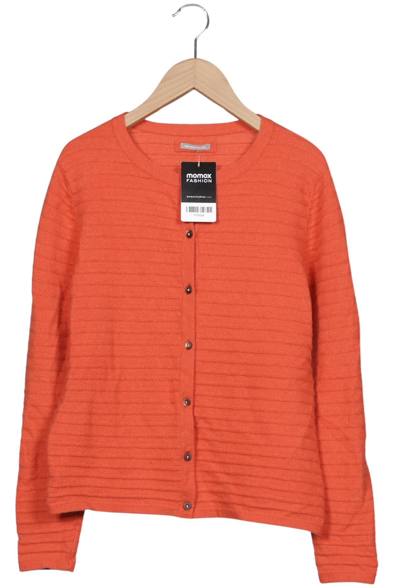 

Hemisphere Damen Strickjacke, orange, Gr. 40
