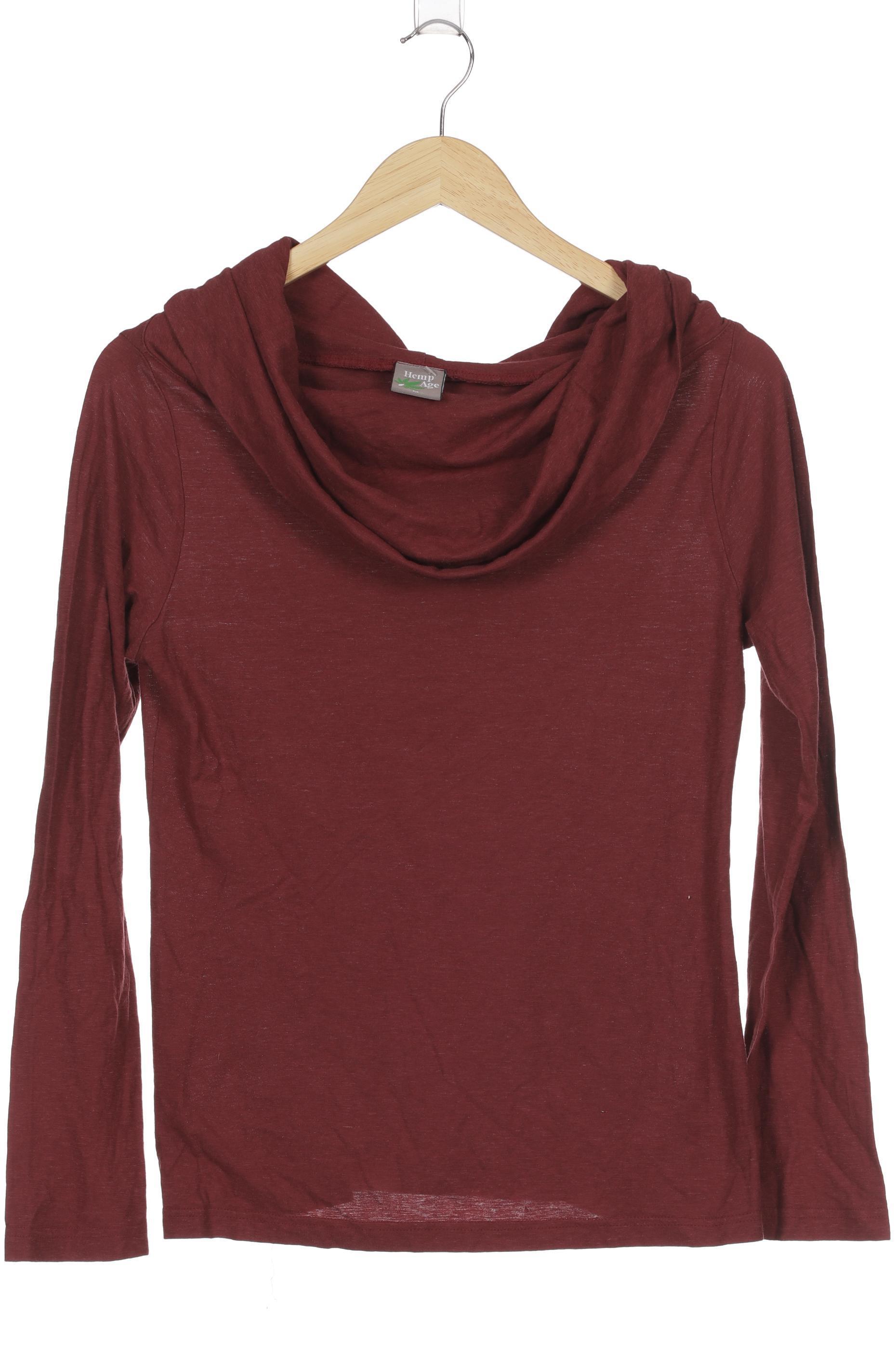 

HempAge Damen Langarmshirt, rot, Gr.