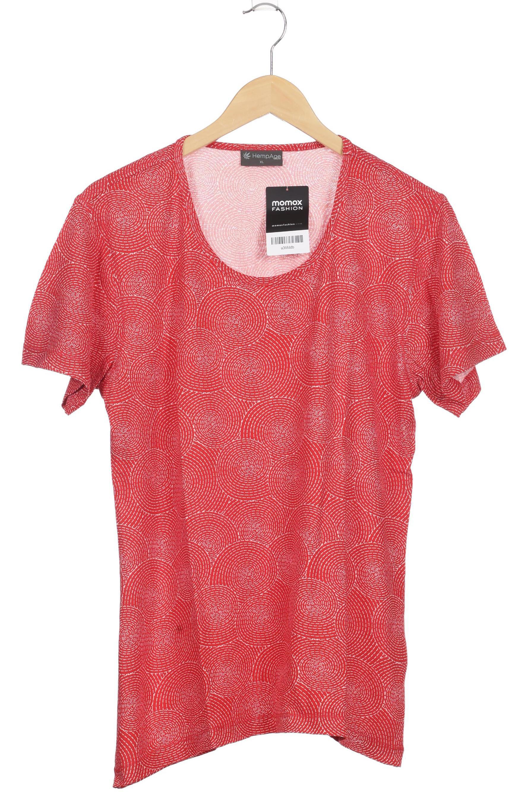 

HempAge Damen T-Shirt, rot, Gr.