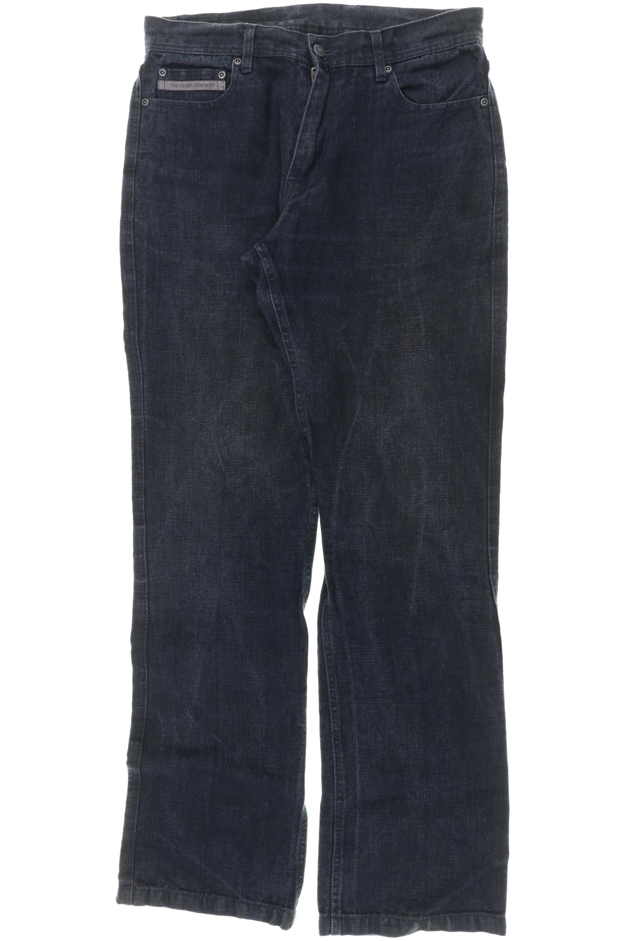 Thumbnail - HempAge Herren Stoffhose, blau, Gr. 30