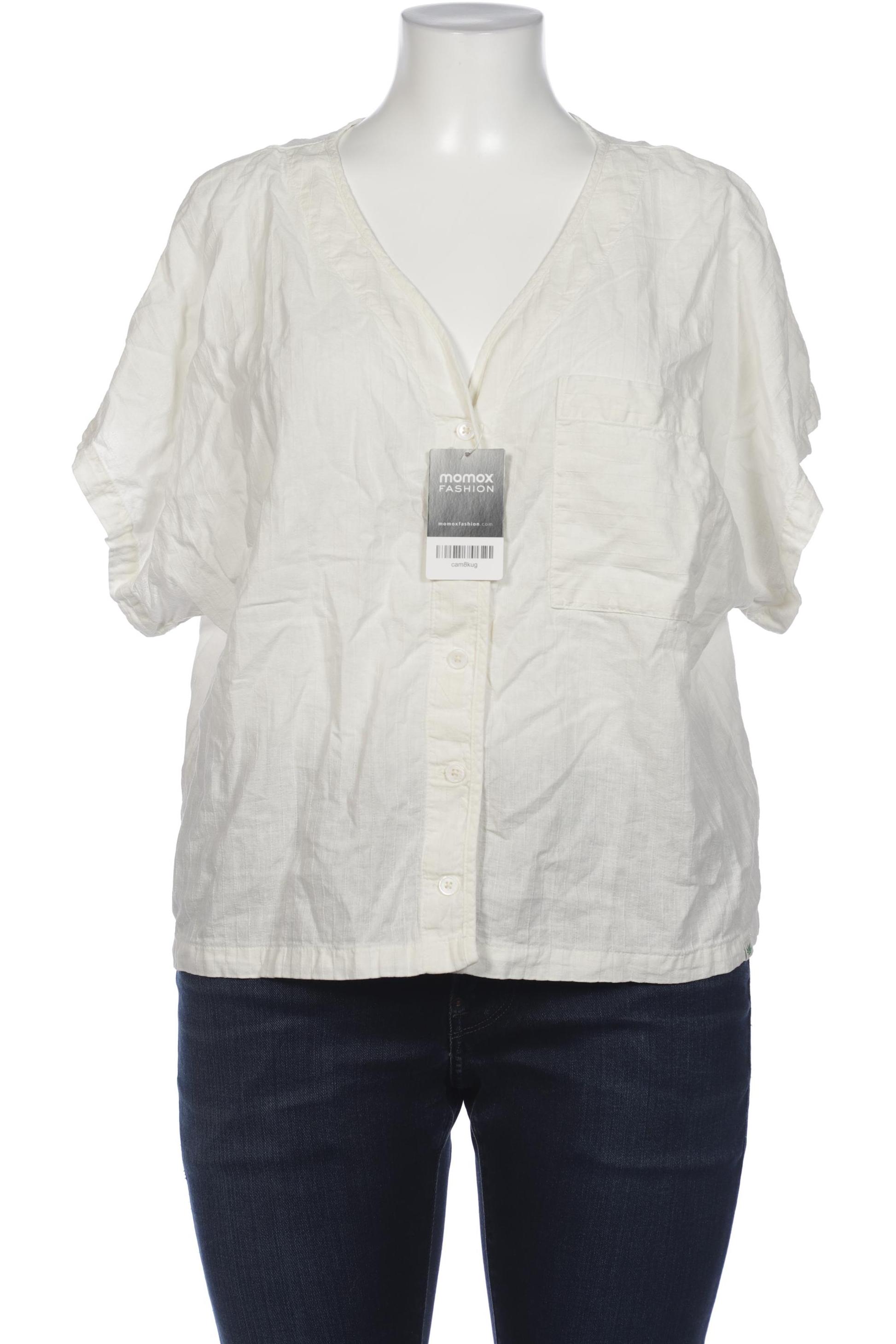 

HempAge Damen Bluse, weiß, Gr. 44
