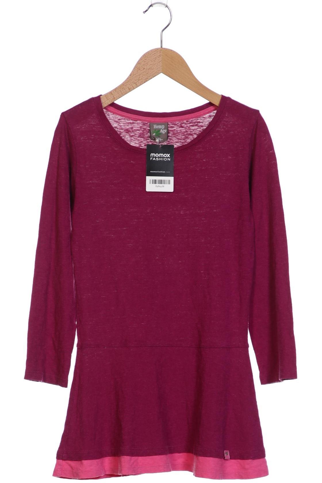 

HempAge Damen Langarmshirt, flieder, Gr. 34