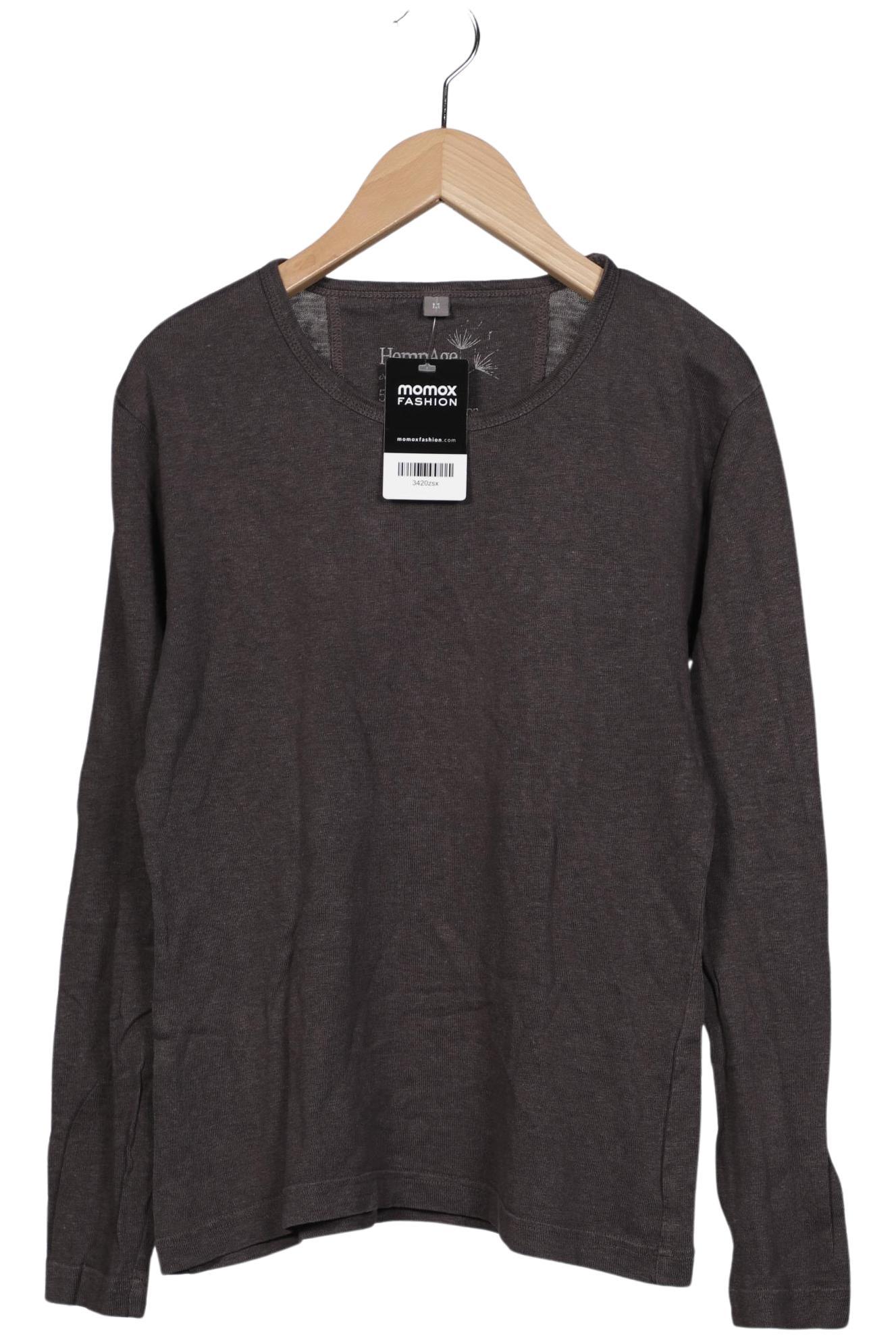 

HempAge Damen Langarmshirt, grau, Gr. 38