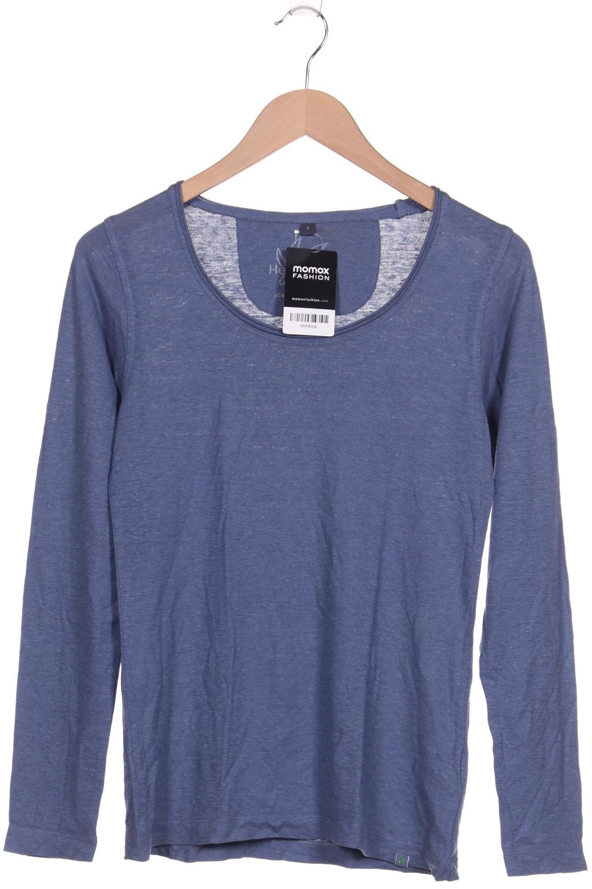 

HempAge Damen Langarmshirt, blau