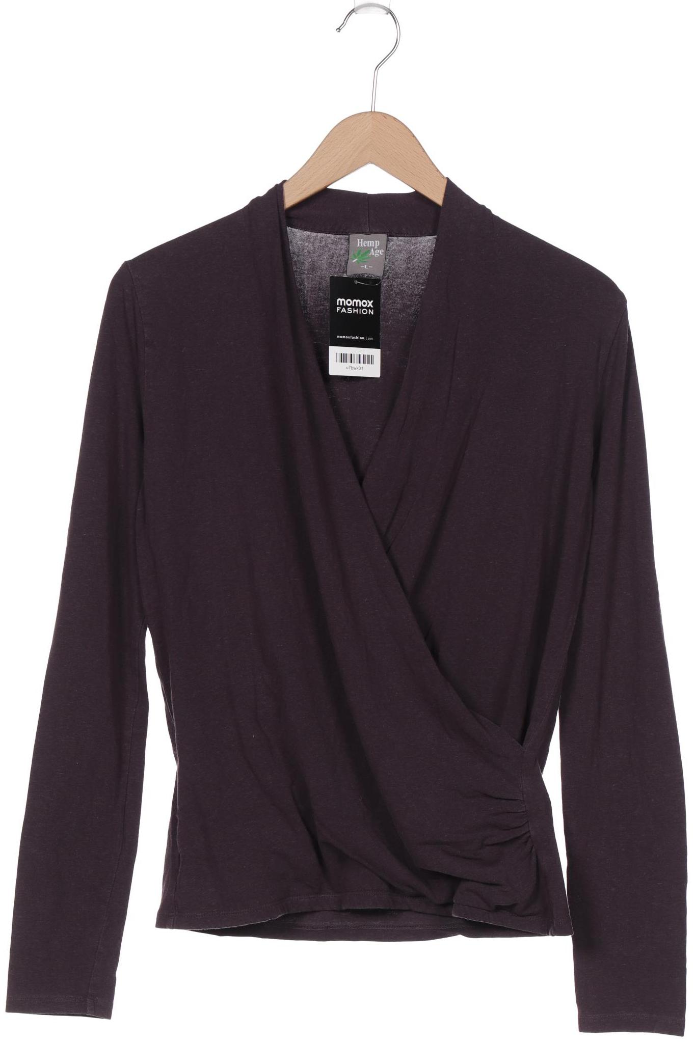 

HempAge Damen Langarmshirt, flieder