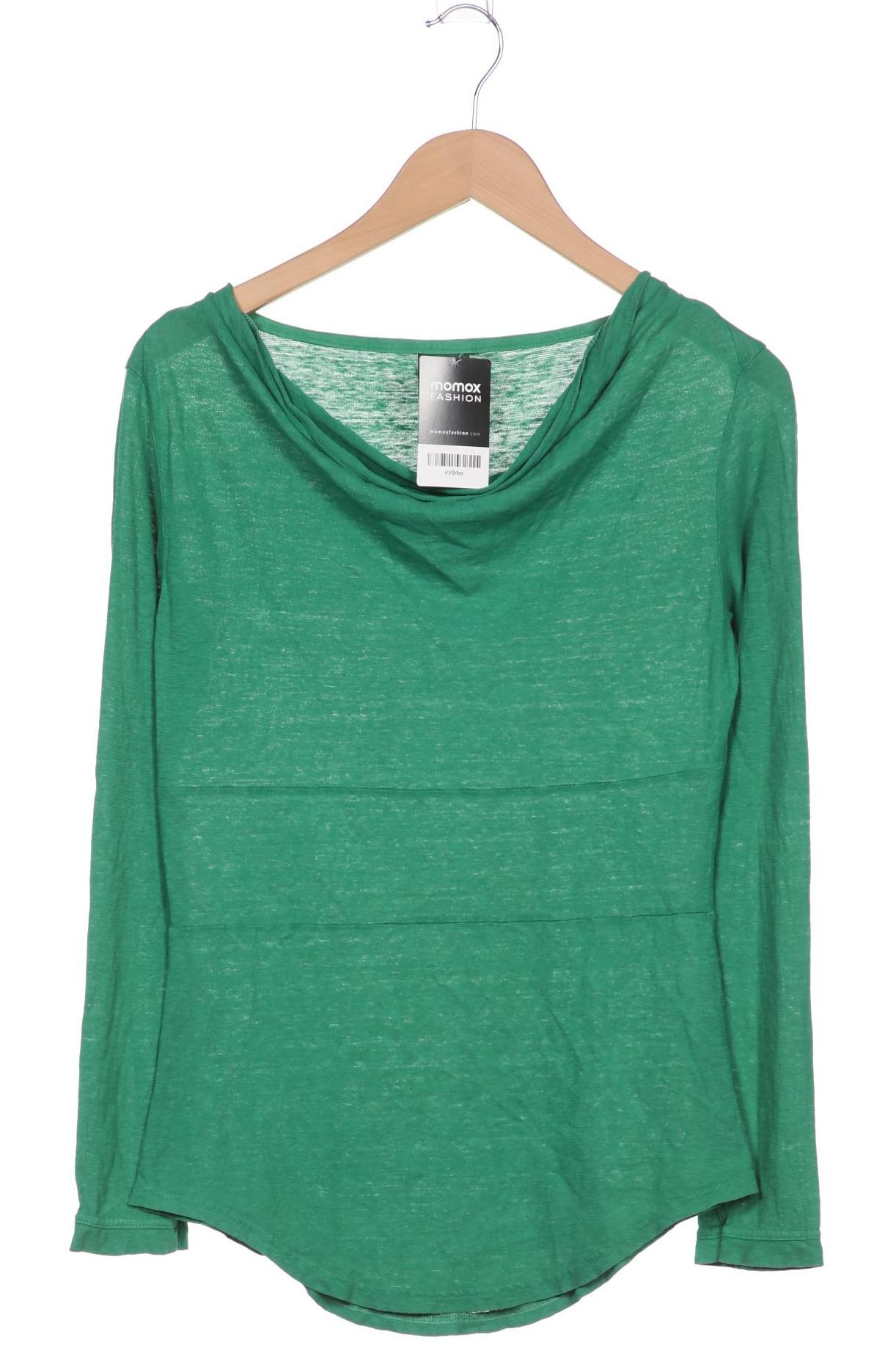 

HempAge Damen Langarmshirt, grün, Gr. 34