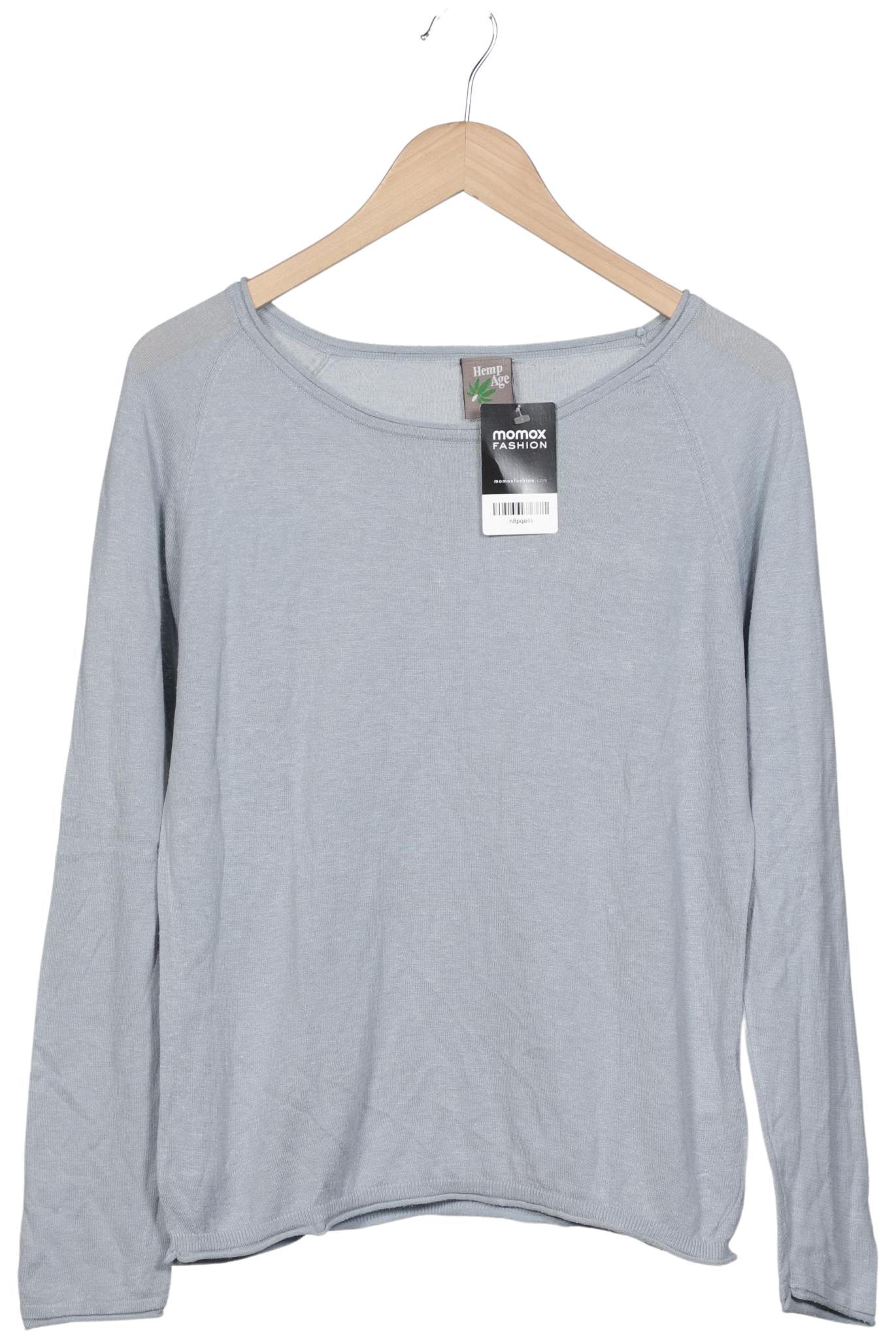 

HempAge Damen Langarmshirt, hellblau, Gr. 42
