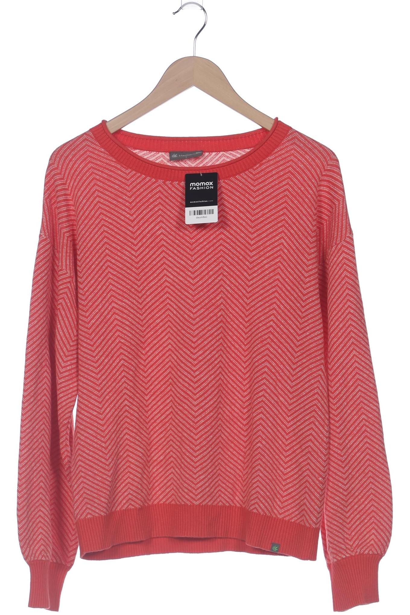 

HempAge Damen Pullover, rot, Gr. 36