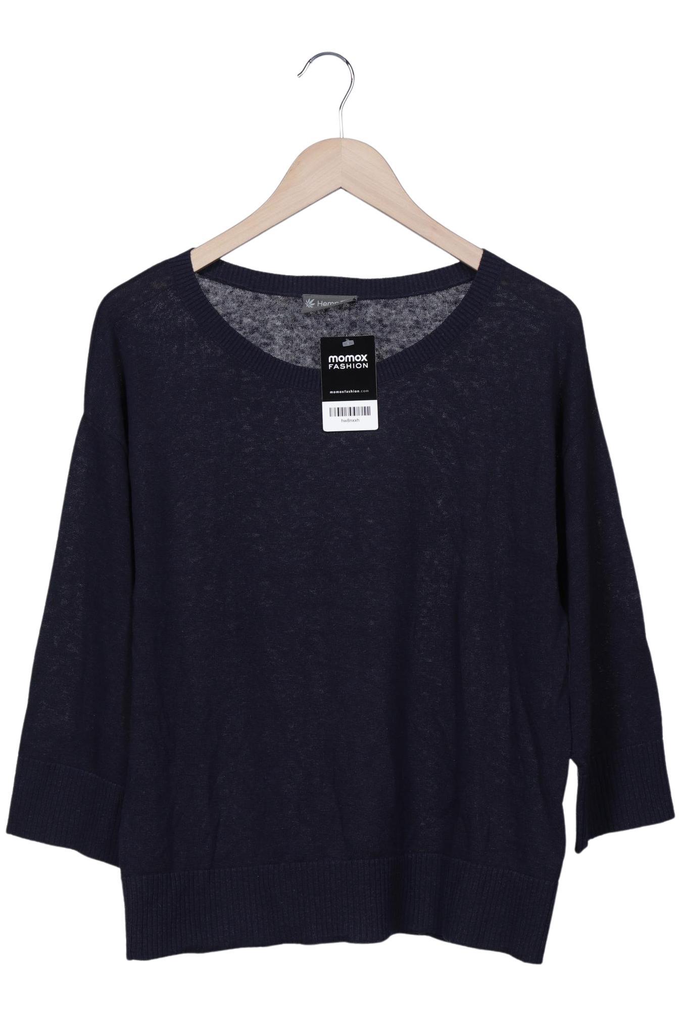 

HempAge Damen Pullover, marineblau, Gr. 38