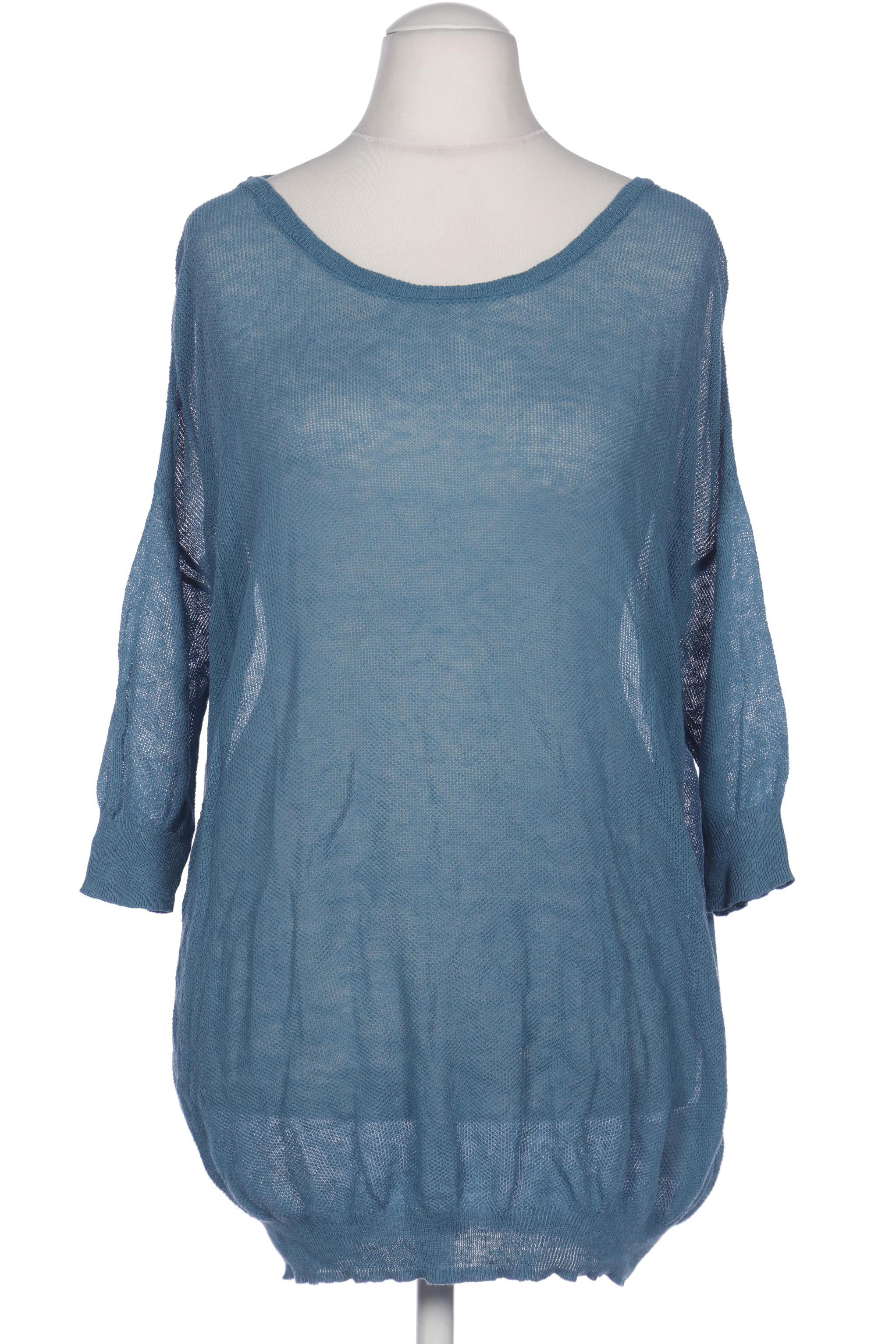 

HempAge Damen Pullover, blau, Gr. 36